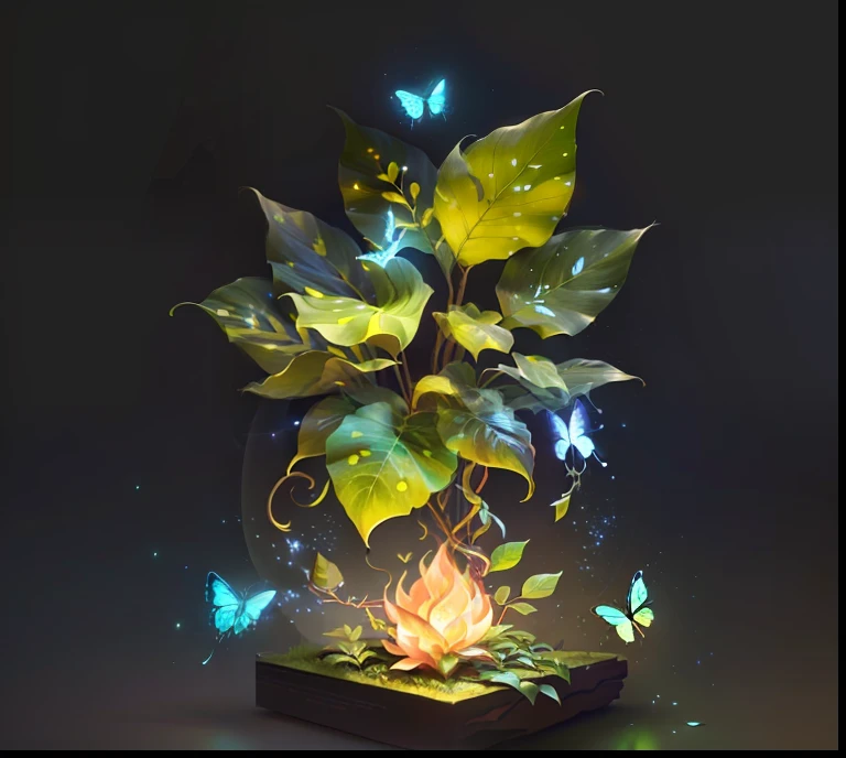 A masterpiece, Best quality, (Blank background), (Blank in the middle), (Extremely detailed Cg Unity 8K wallpaper), (Best quality), (Best Illustration), (Best shadow), UI interface The border design features natural elements of the forest theme. The avatar frame is designed in a round shape, Surrounded by delicate leaves and branches, with fireflies and glowing particle effects, (UI interface frame design), (nature elements), (Jungle theme), (Square), (Leaves) , (tree branch), (glowworm), Butterflies, (Delicate leaves), (Glow), (particle fx). , Isometric 3D, Octane rendering, Ray tracing, Super detailed