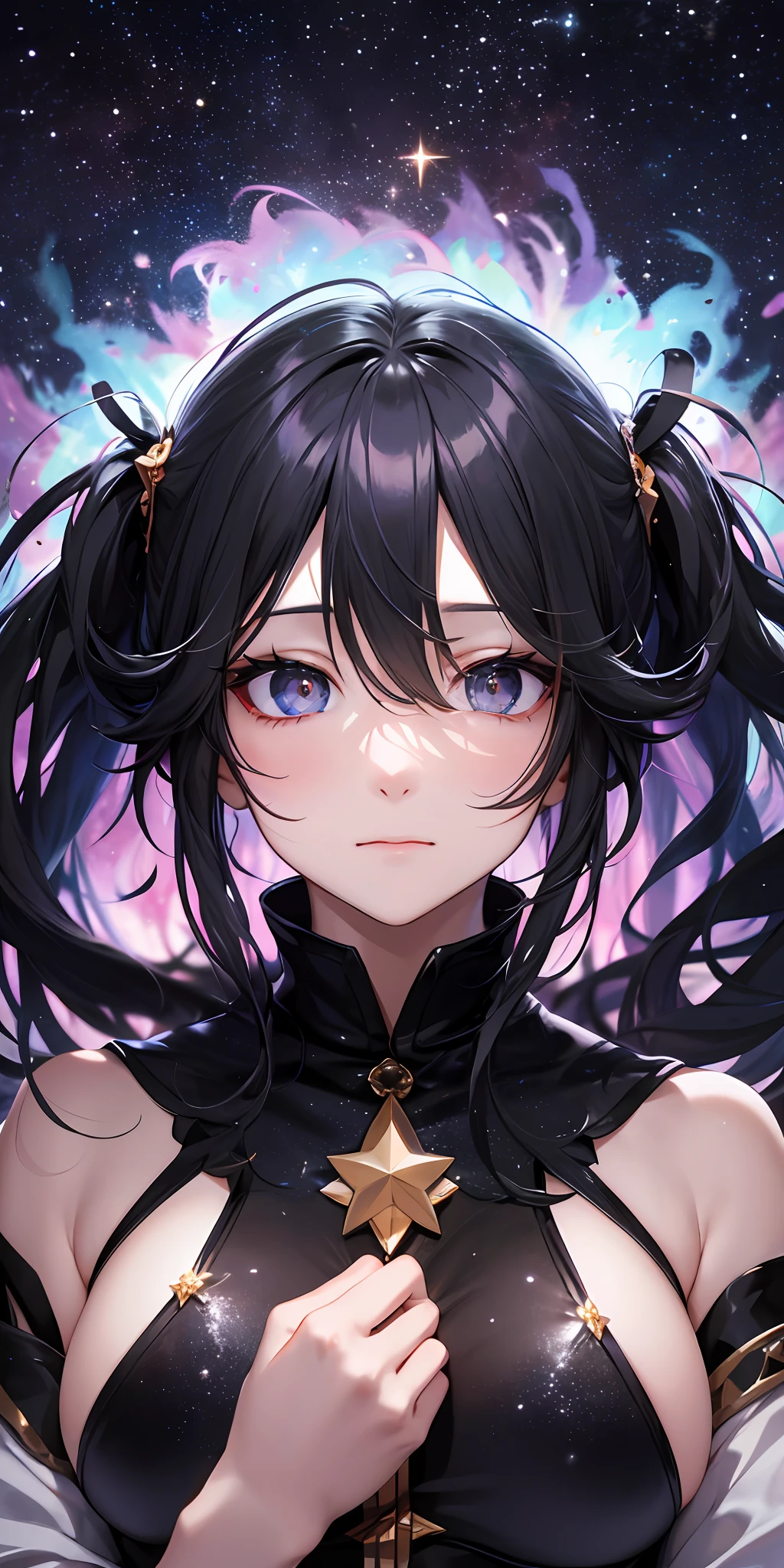 When he looked into his father's eyes,The light of countless stars instantly met his eyes,In this shining star,There is a pure black six-pointed star,It looks eye-catching。sudden,The black star began to expand,Slowly occupies half of the entire eye,There is no light at all in black,But it gives the feeling of piercing the eye。When he looked into the darkness again,He saw something he would never forget for the rest of his life:Countless indescribable things,Through those black pupils,Passed into his heart。,That crazy stuff,His heart darkened instantly。He knows,This is not a scene anywhere in the universe,It is a gruesome memory of countless generations of travelers forever imprisoned in an unnamed space, In the depths of the minds of their descendants。And now,These come from scenes they can't touch, But this affects them all the time,Through his father, who was essentially blind "The Eye of Ilando"(Elando,I.big breasts and big breasts. Elendo,it means "Star Field",Abbreviated as Hoshino),It shook his seemingly powerful heart
As you gaze into the abyss,The abyss is also staring at you