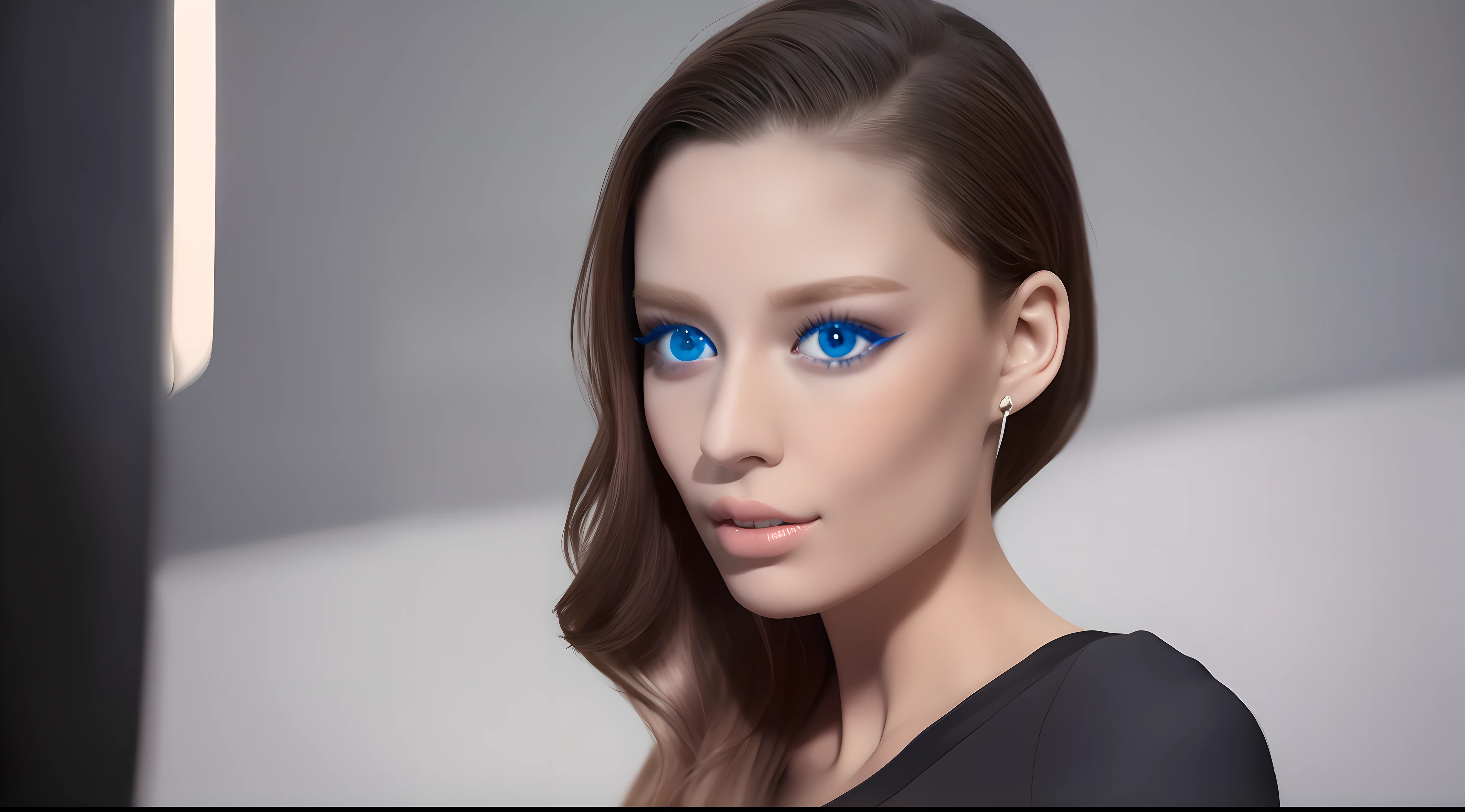 eBlue eyes,blond hairbl