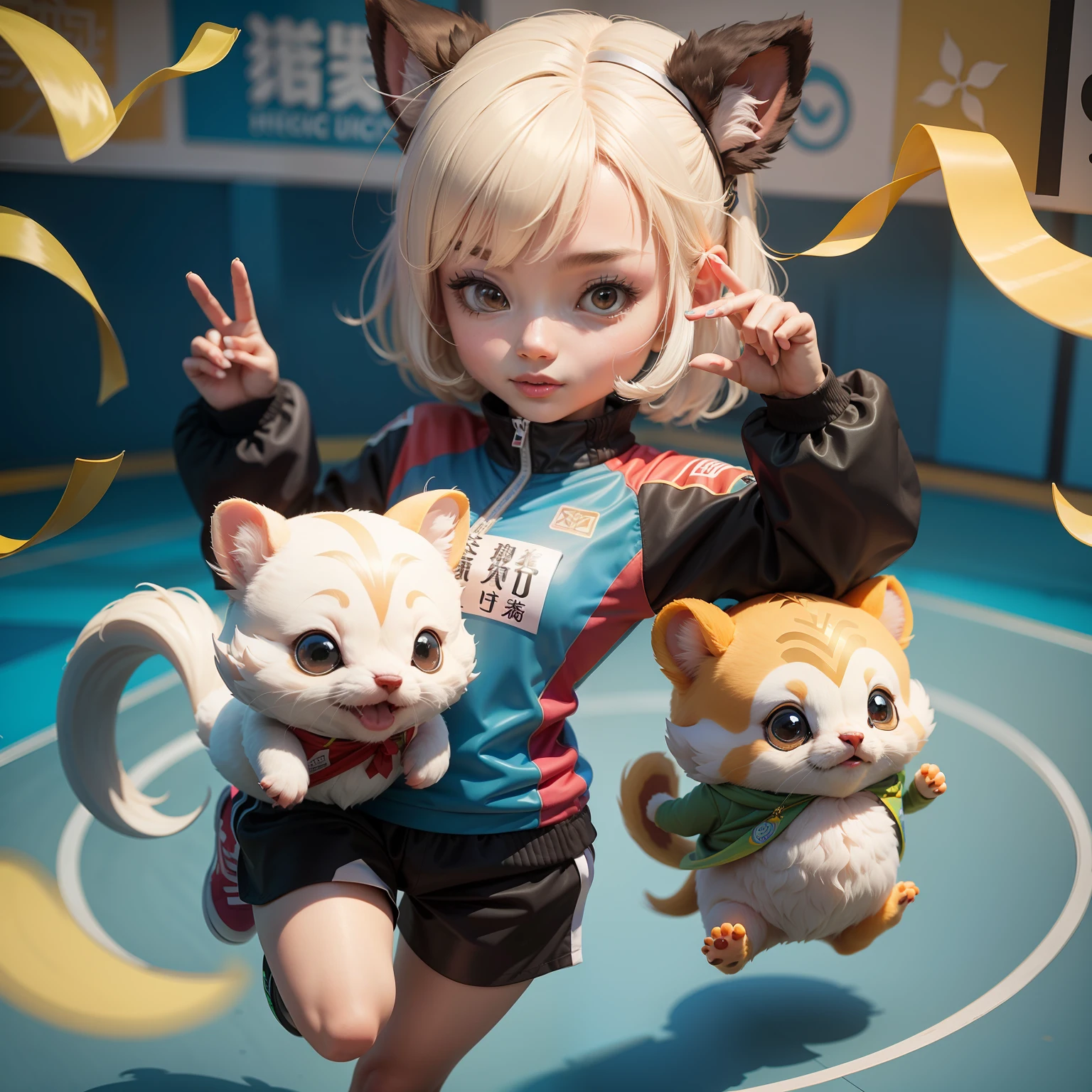 Chengdu Universiade，Small animals to cheer on,chibi