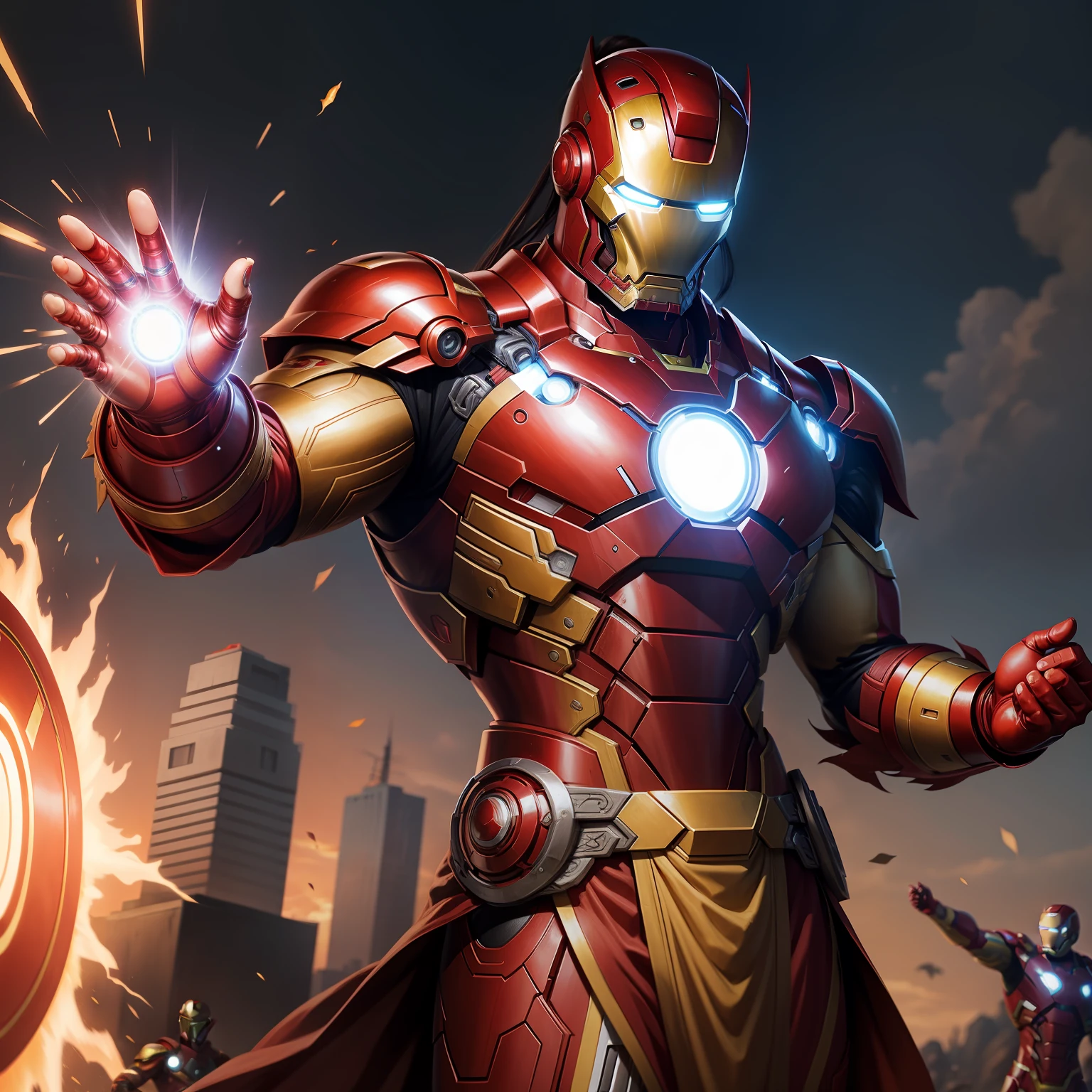 Iron Man Guan Yu line draft
