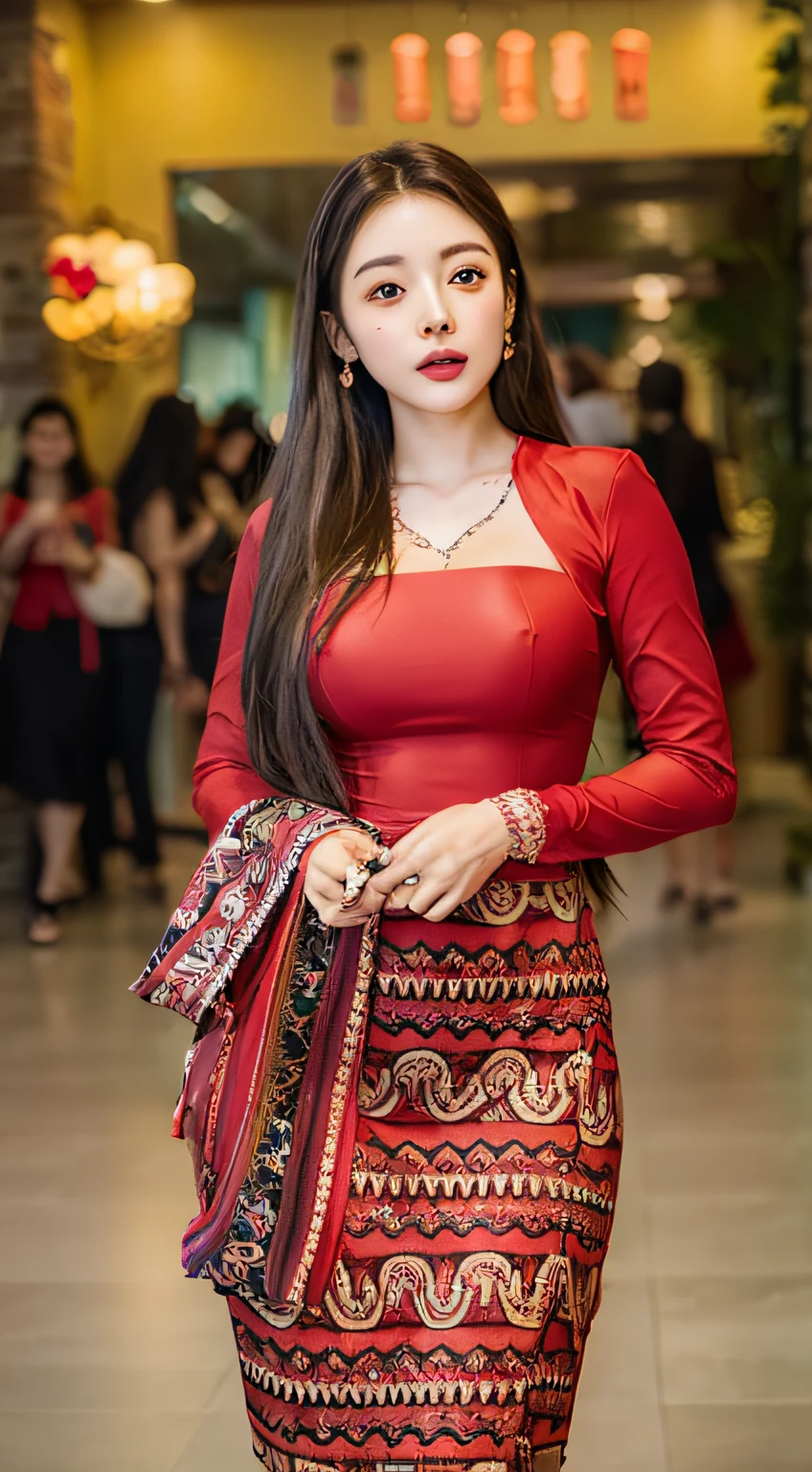 nsfw, masterpiece, best quality, 1girl, detailed cleavage view, , dress, indoor, ulzzang,