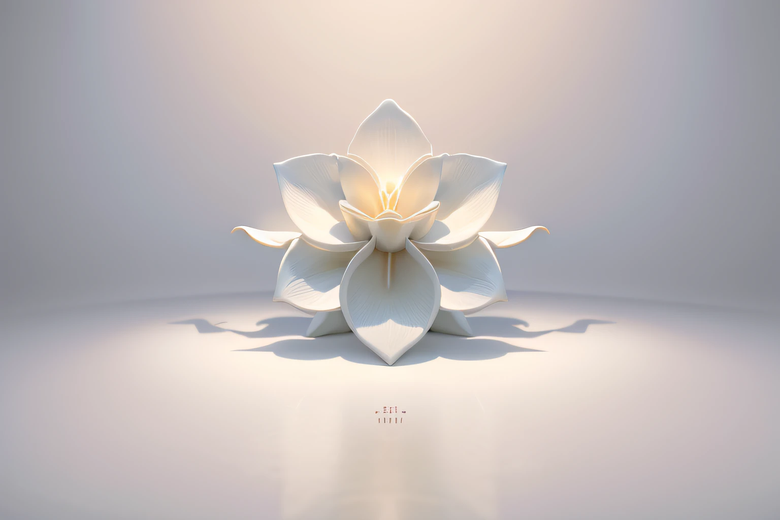 There is a white rose sitting on a white surface, large rose flower head, natural point rose', giant rose flower head, large flower head, flor branca, White clay, White roses, decorative roses, Porcelain white skin, organic ceramic white, Huge rose head, large opaque blossoms, White petals, made of glazed, White porcelain skin