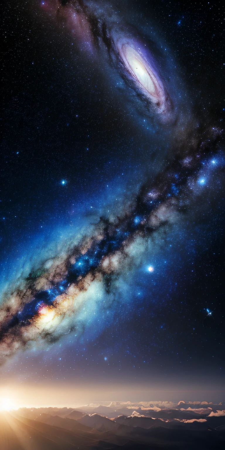 Masterpiece, Best quality, High quality, Extremely detailed Cg Unity 8K wallpaper, Depth of field, hdr,,Photorealistic,Extremely detailed, Intricate, High detail, Universe, space, milky ways, stars, planetes, astronault, kosmos, Celestial, Starcloud, black hole, solar system, cosmic rays, supernova, Deep space, astronomical objects