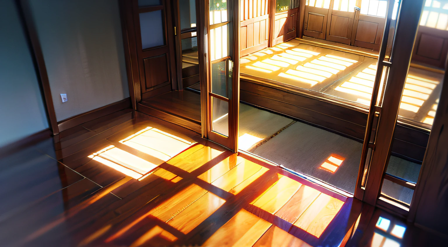 Flooring,late afternoon sun,Overlooking