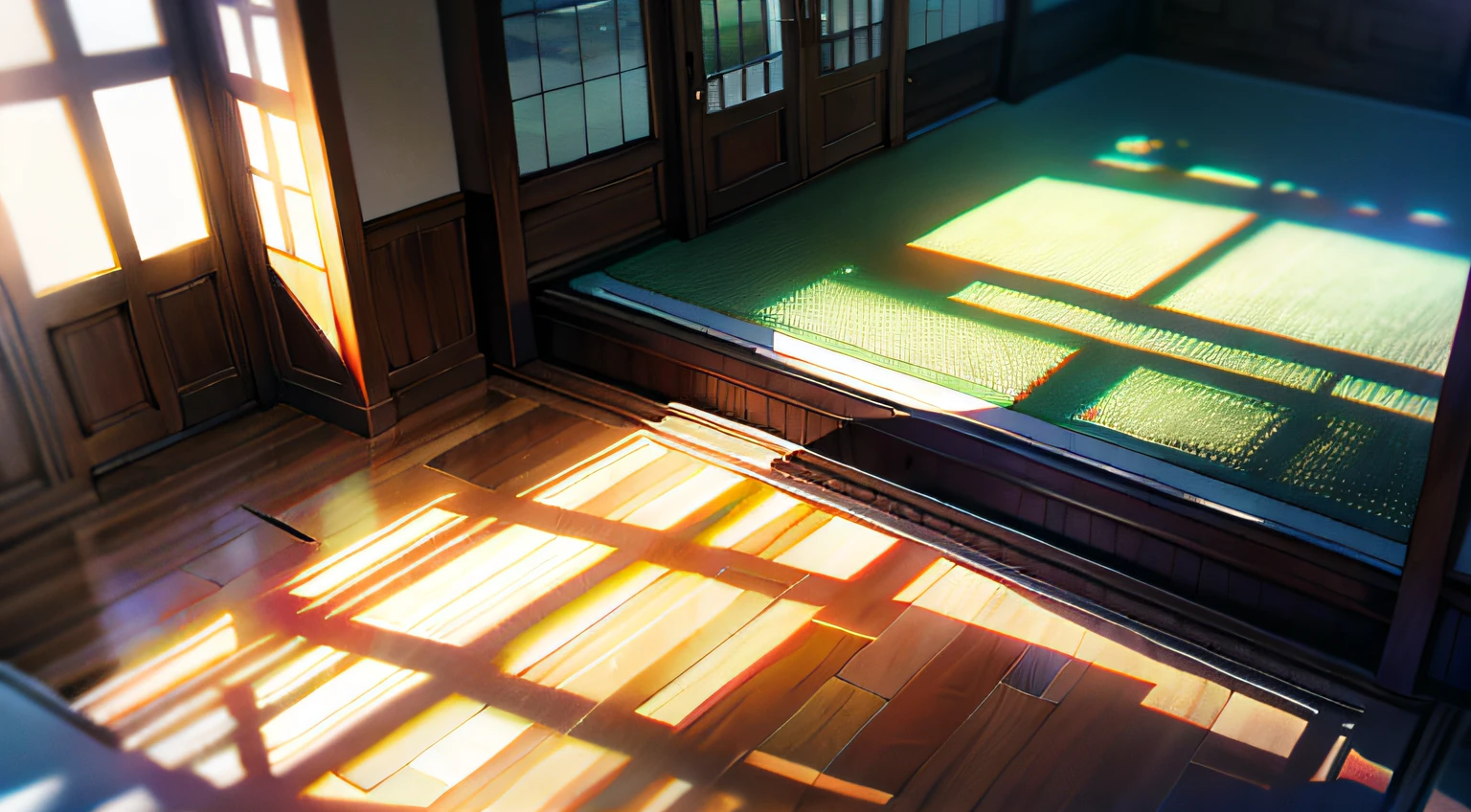 Flooring,late afternoon sun,Overlooking