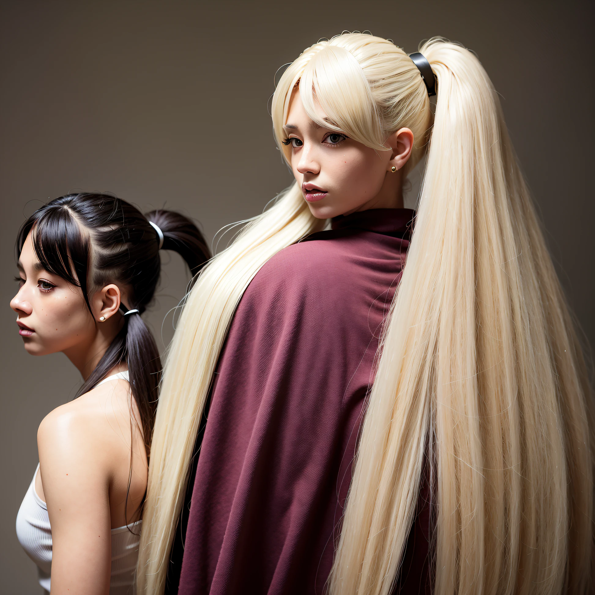 Wig ponytail