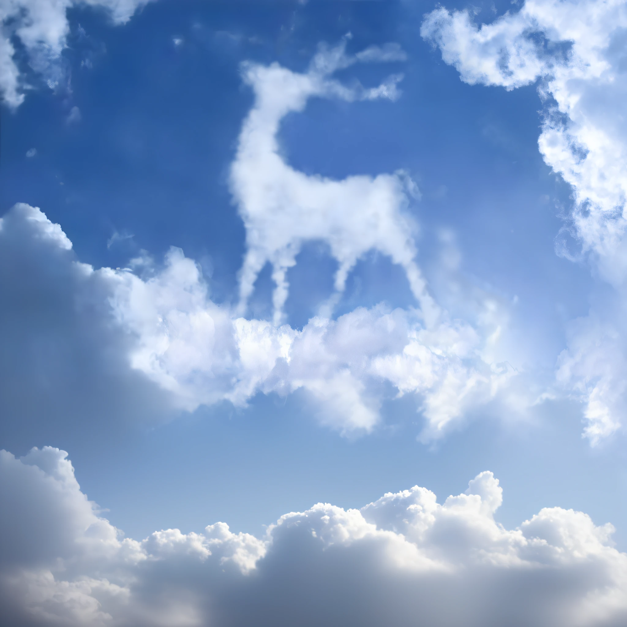 Dreamy sky，Beautiful clouds