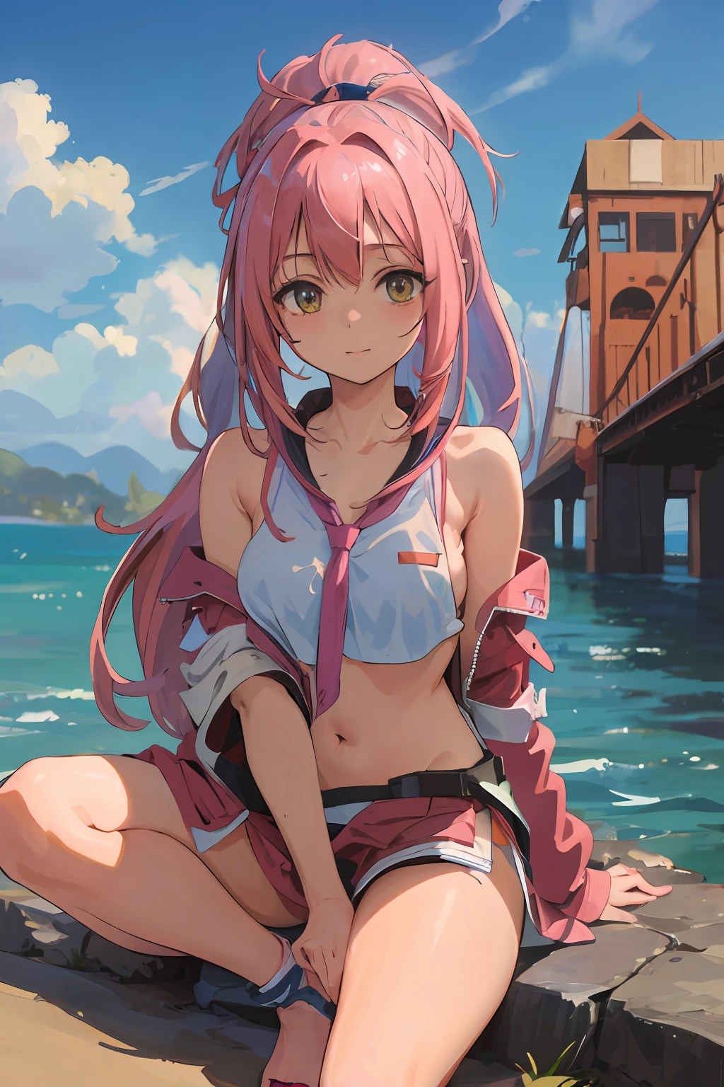 ((best quality)), ((masterpiece)), (detailed),
milim nava,