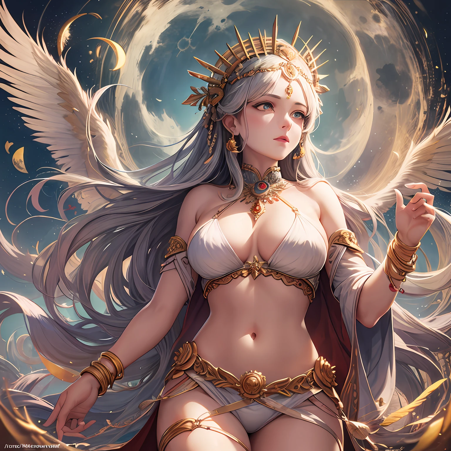Goddess ARTEMIS, Greek DEUSA, goddess of the moon