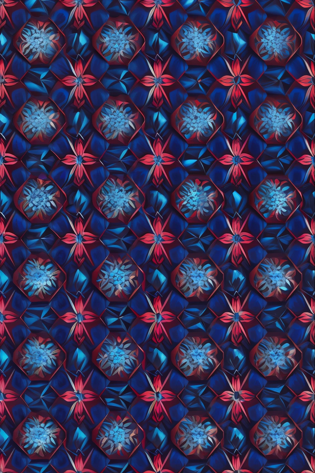 jewelry pattern, azul escuro, fundo black