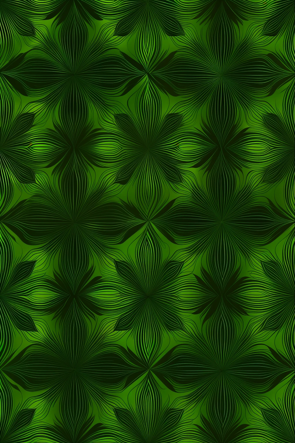 abstract pattern, verde escuro, fundo black