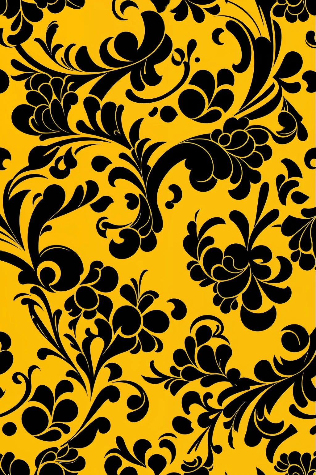 abstract pattern, amarelo rosa, fundo black