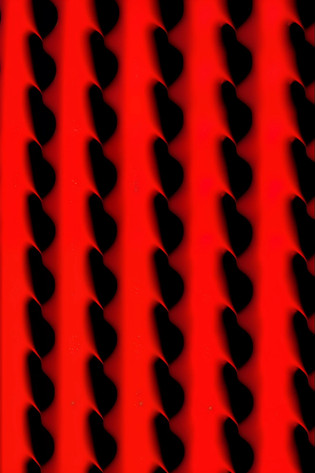 Patterns of small mouths, vermelho, fundo black