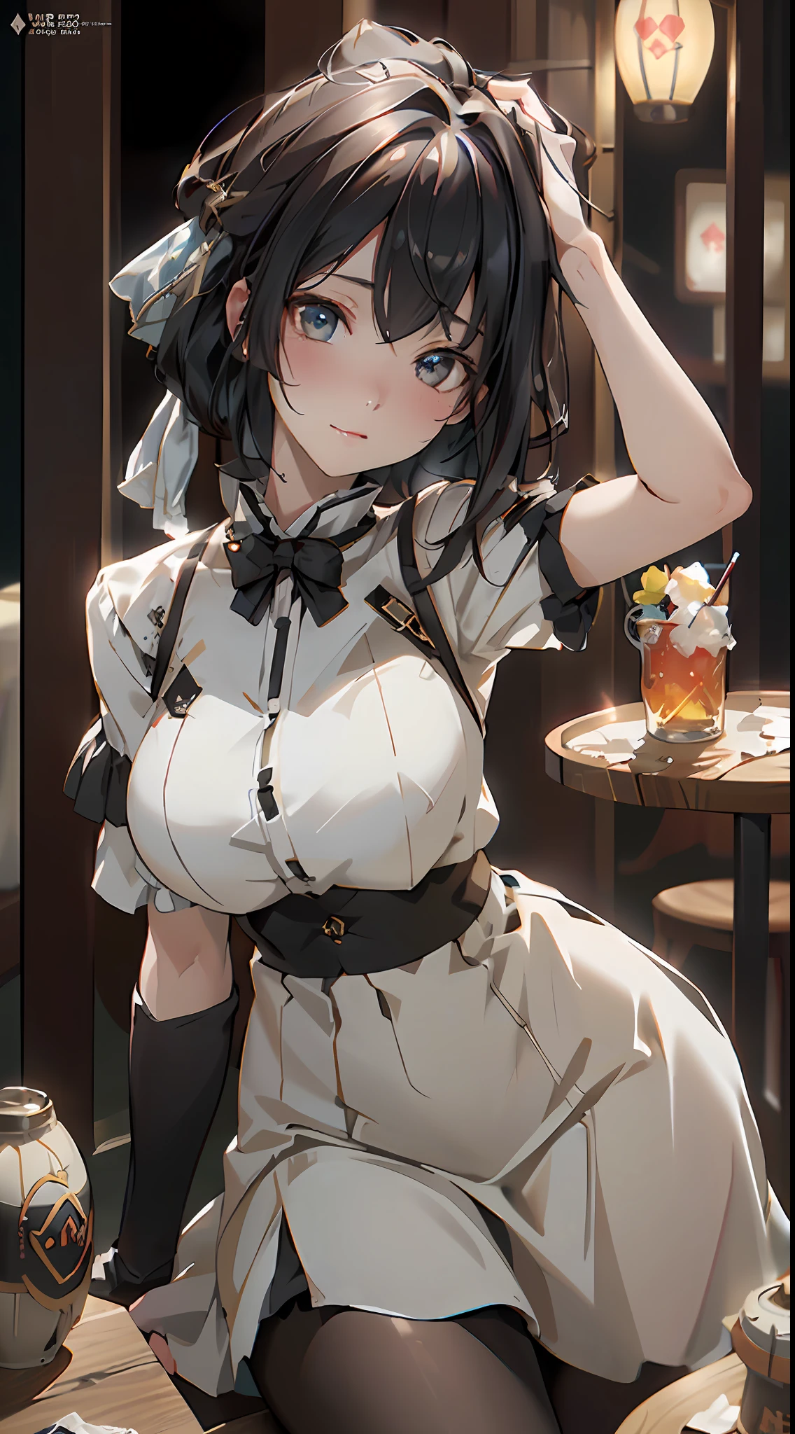 ((best qualtiy)), ((tmasterpiece)), (the detail:1.4), 3D, Ayaka Kamisato,Beer kegs,drink,hdr(HighDynamicRange),Ray traching,NVIDIA RTX,Hyper-Resolution,Unreal 5,Subsurface scattering、PBR Texture、post-proces、Anisotropy Filtering、depth of fields、maximum definition and sharpness、Many-Layer Textures、Albedo e mapas Speculares、Surface coloring、Accurate simulation of light-material interactions、perfectly proportions、rendering by octane、Two-colored light、largeaperture、Low ISO、White balance、the rule of thirds、8K raw data、