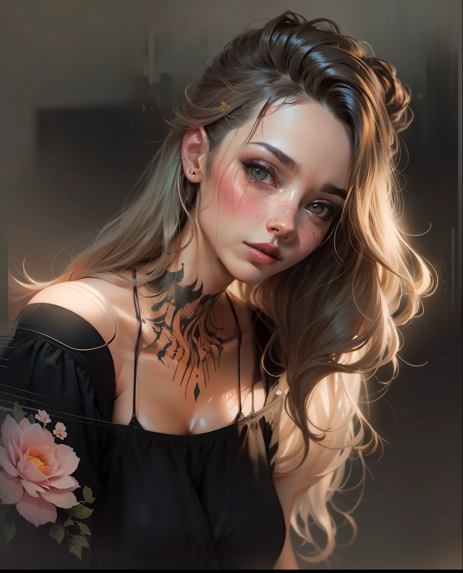 centrada, visual chave, intrincado, altamente detalhado, breathtaking beauty, lineart preciso, vibrante, Comprehensive cinematic, Carne Griffiths, Conrad Roset, (o retrato mais bonito do mundo:1.5), rosto detalhado, olhos detalhados