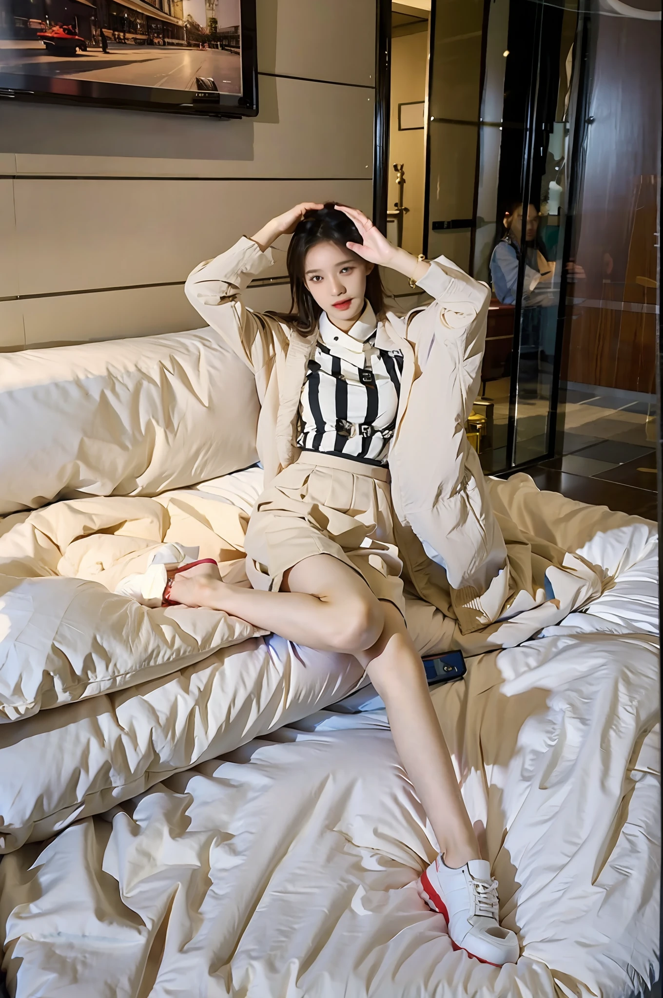 best qualtiy, tmasterpiece, 超高分辨率, (realisticlying:1.4), s girl, Juvenile