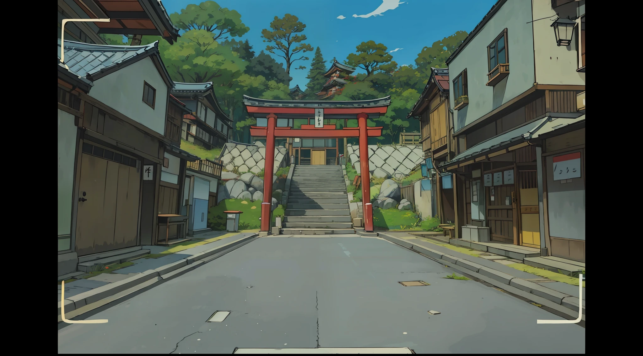 tmasterpiece,Best quality,((in style of ghibli)),Animate,scenecy,Japan place names,Kamiyama