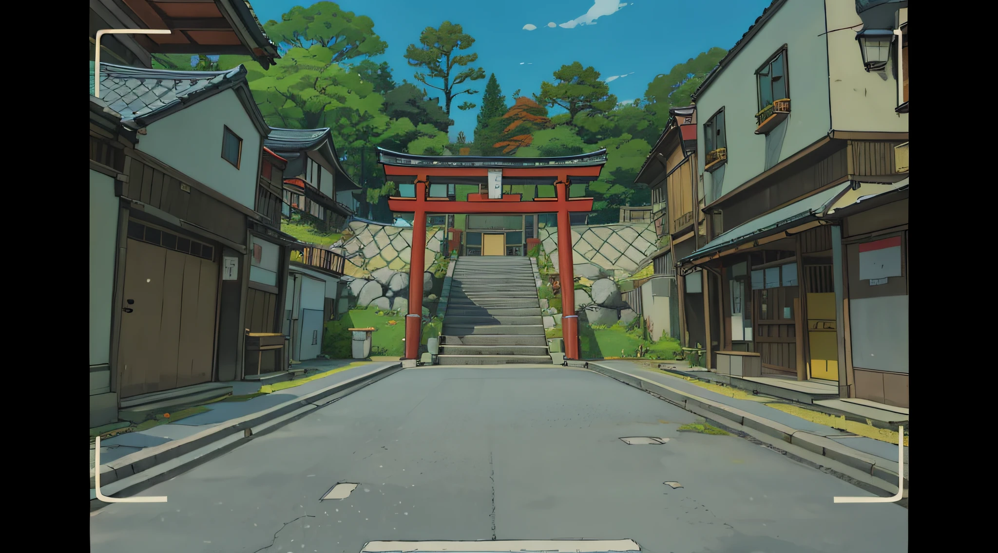 tmasterpiece,Best quality,((in style of ghibli)),Animate,scenecy,Japan place names,Kamiyama