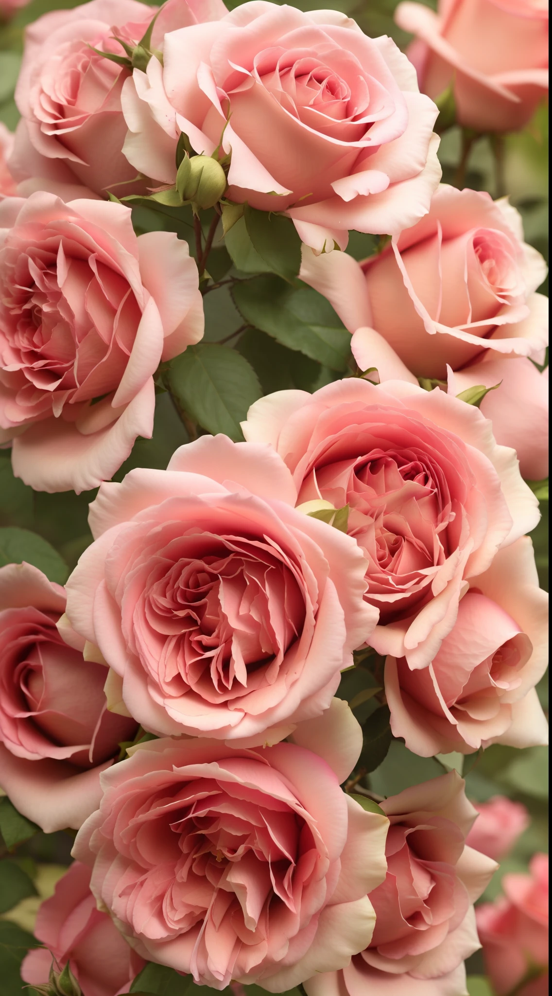 Many pink roses grow in the garden, rose-brambles, rosa bonheurn, Rozen Maiden, Rose, rose twining, light pink tonalities, Blushing, Incredibly beautiful, natural point rose', rosette, Soft blush, beautifully, crown of mechanical peach roses, beautiful aesthetic, Beautiful and elegant, Fragrant plants, crown of peach roses