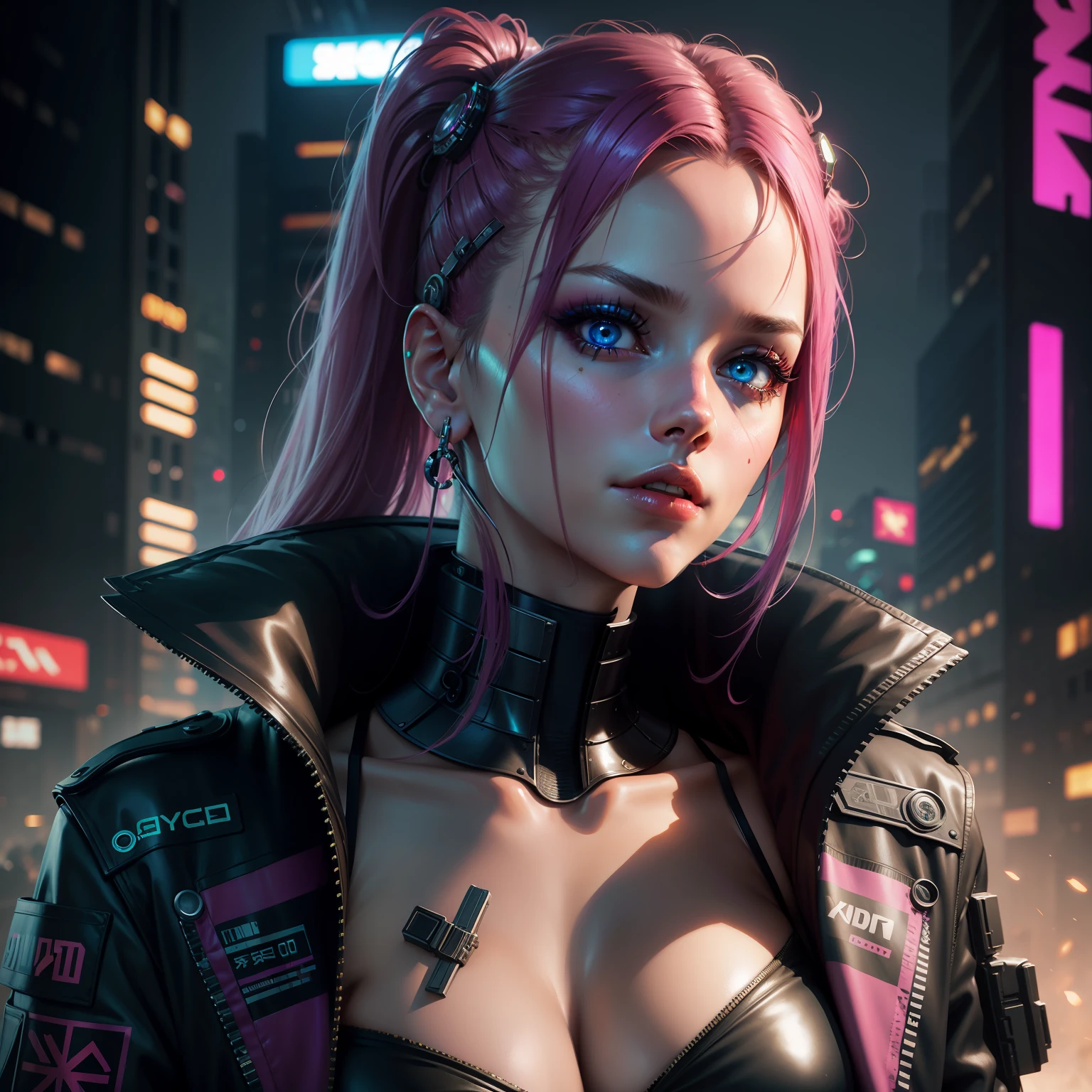 Cyberpunk beauty
