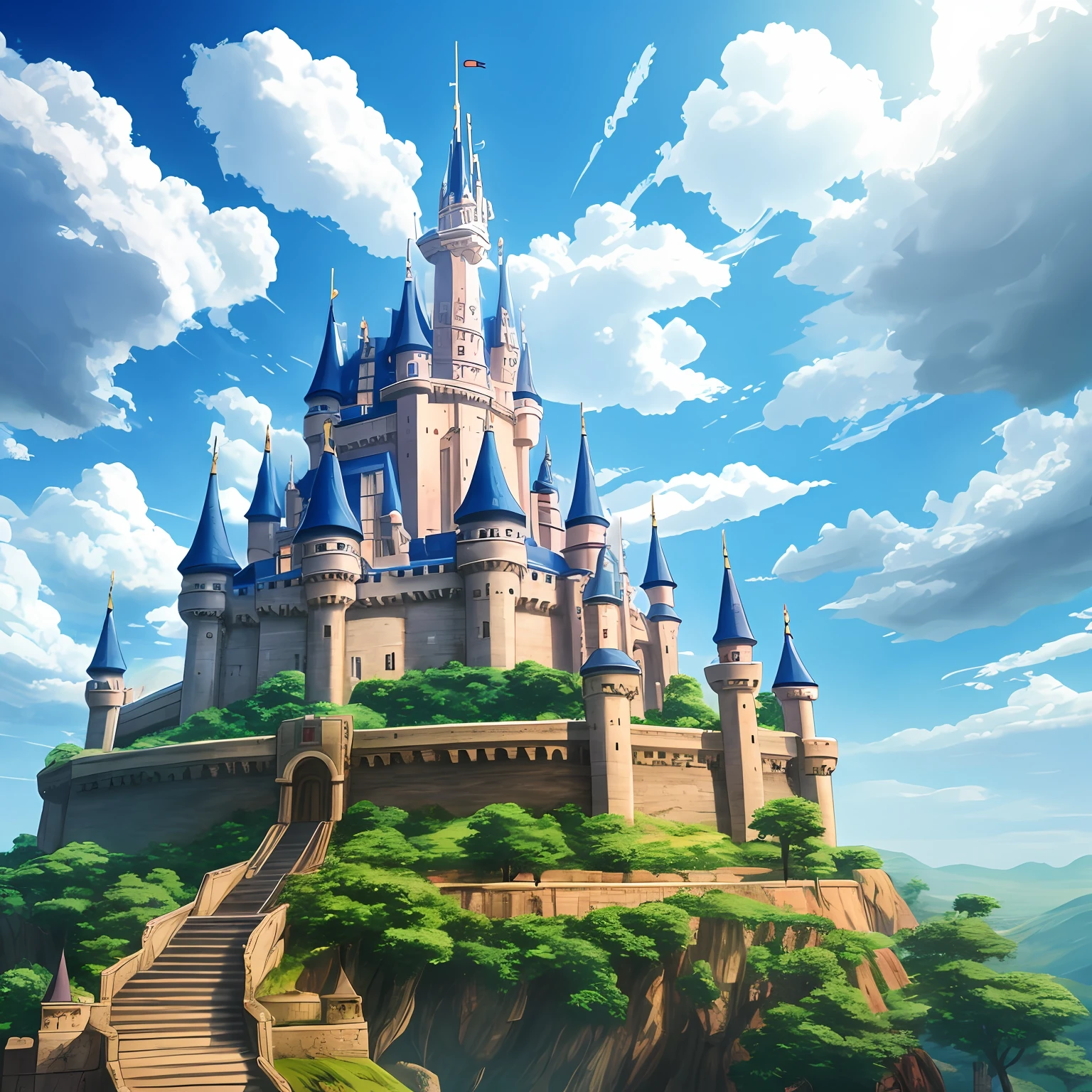 Castle in the Sky、magia --auto