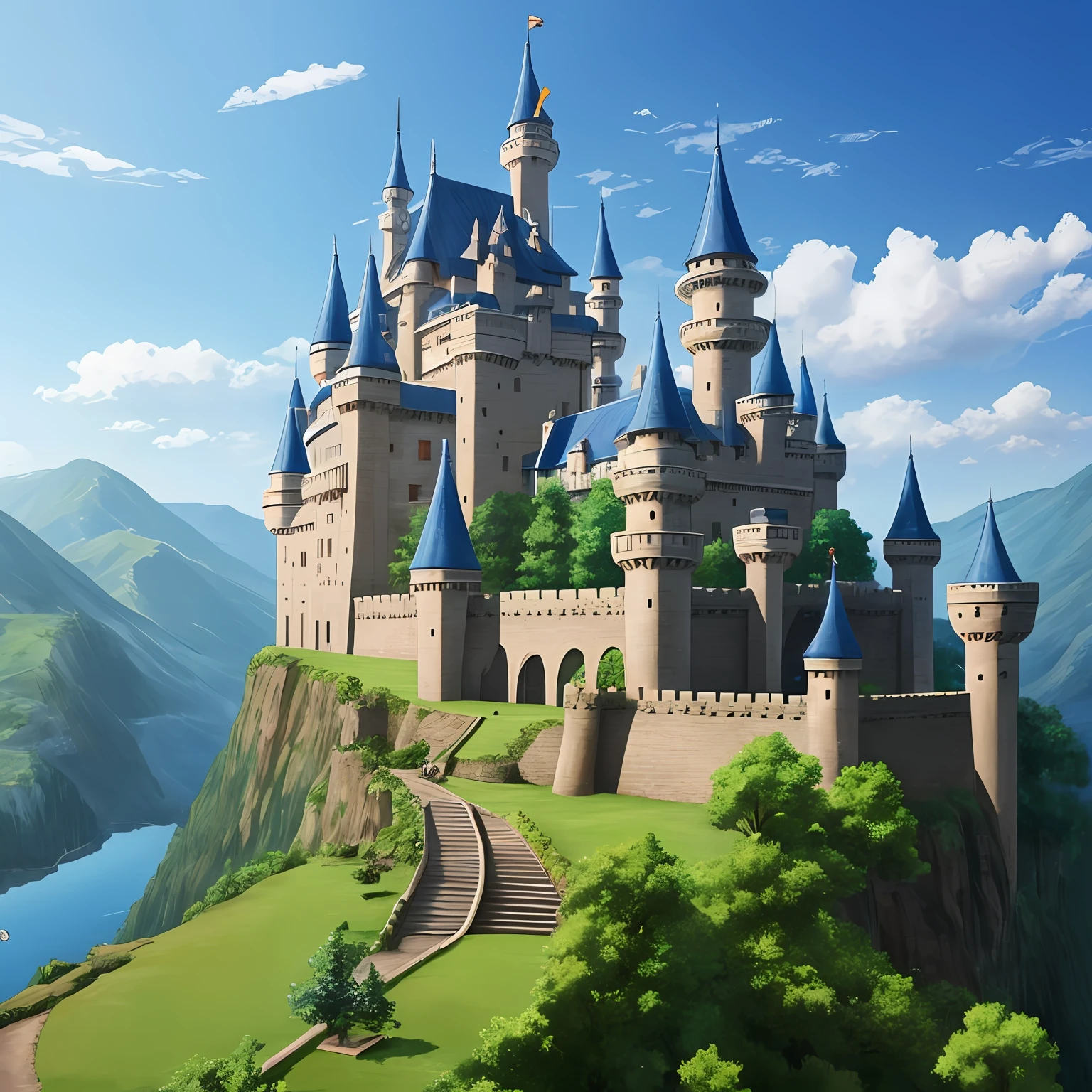 Castle in the Sky、magia --auto