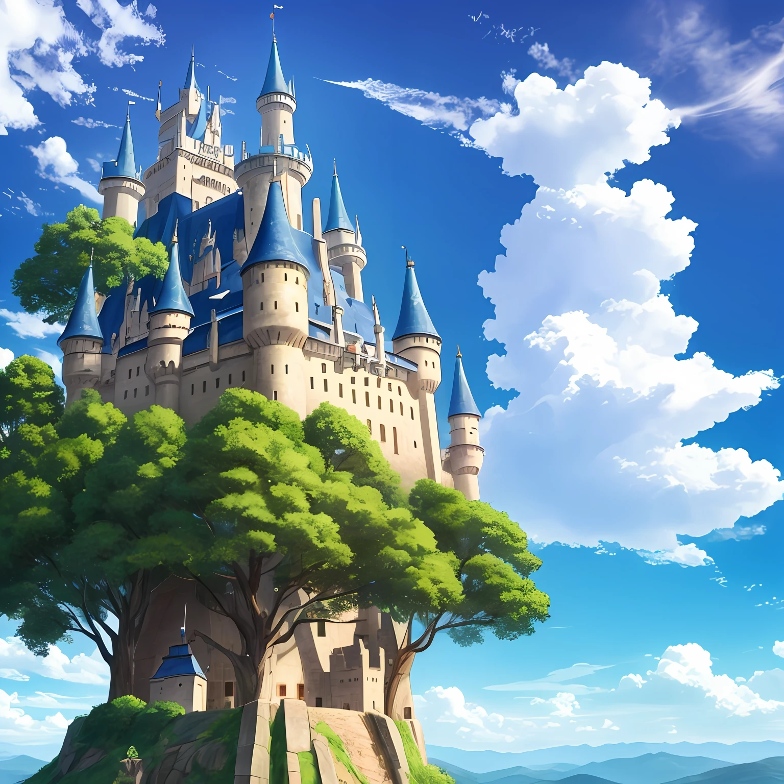 Castle in the Sky、magia --auto