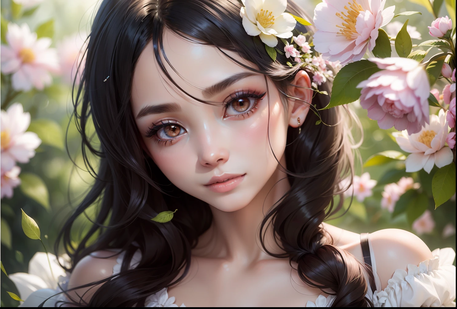 fairy

High detail，8K分辨率，超高分辨率，Best image quality，a beauty girl，Peerless beauty，（Loose black hair），Smooth hair，鎖骨，beautiful make up，Exquisite and perfect facial features，the most beautiful big eyes，Long eyelashes，The eyes are sweet and there are lying silkworms，ssmile，lipsticks，On the street，Pink and white delicate water-gloss dress，，Gorgeous，Tranquil and beautiful，（Get close to the viewer），dynamic angle，extreme picture quality，Highest accuracy，plumw，Precise and perfect human anatomy