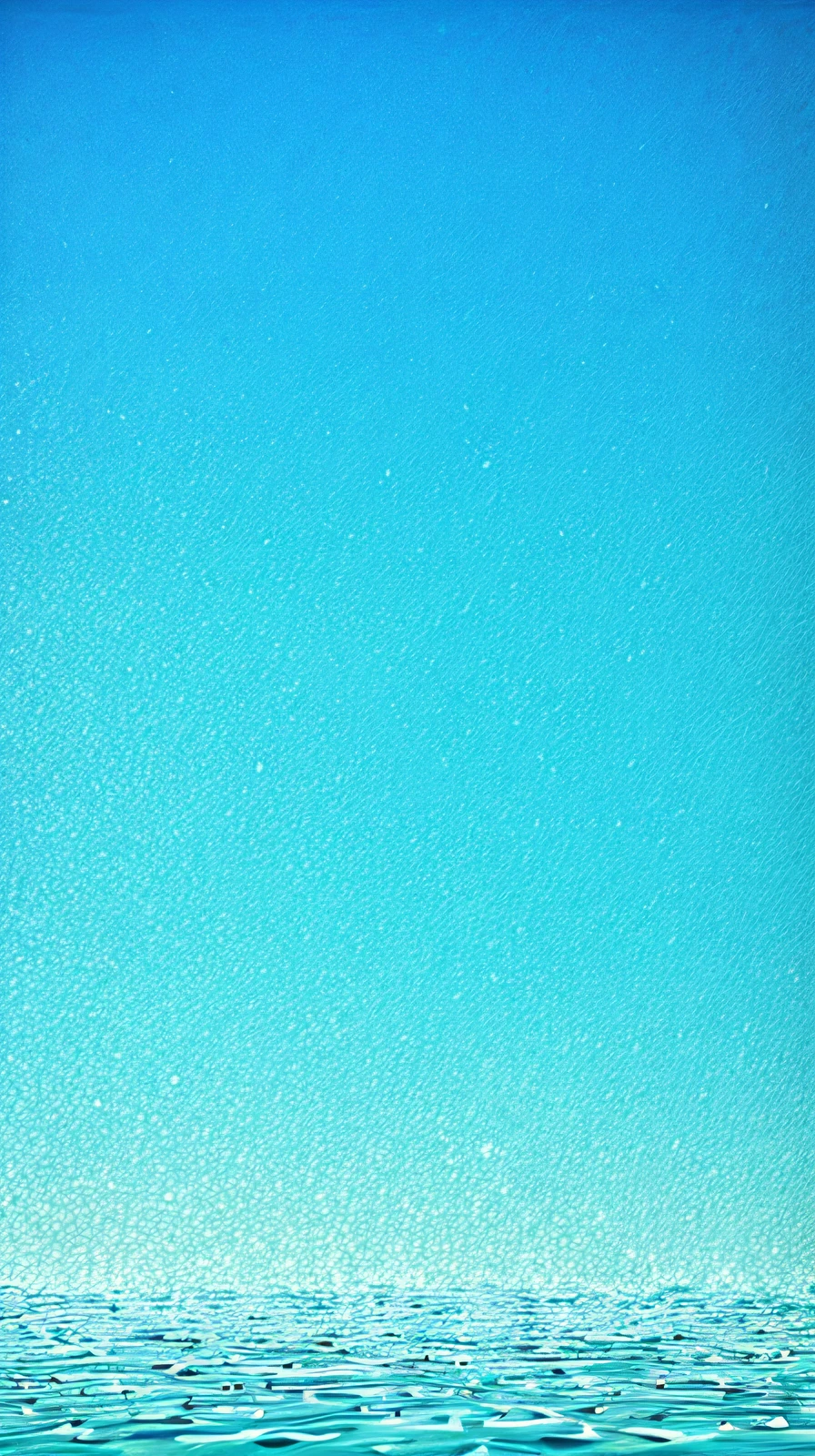 Change the water surface color to sky blue