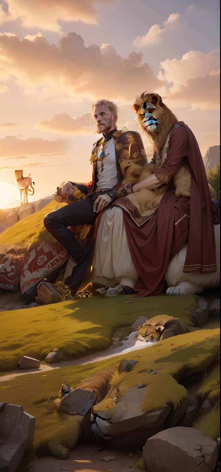 Lion bugrund