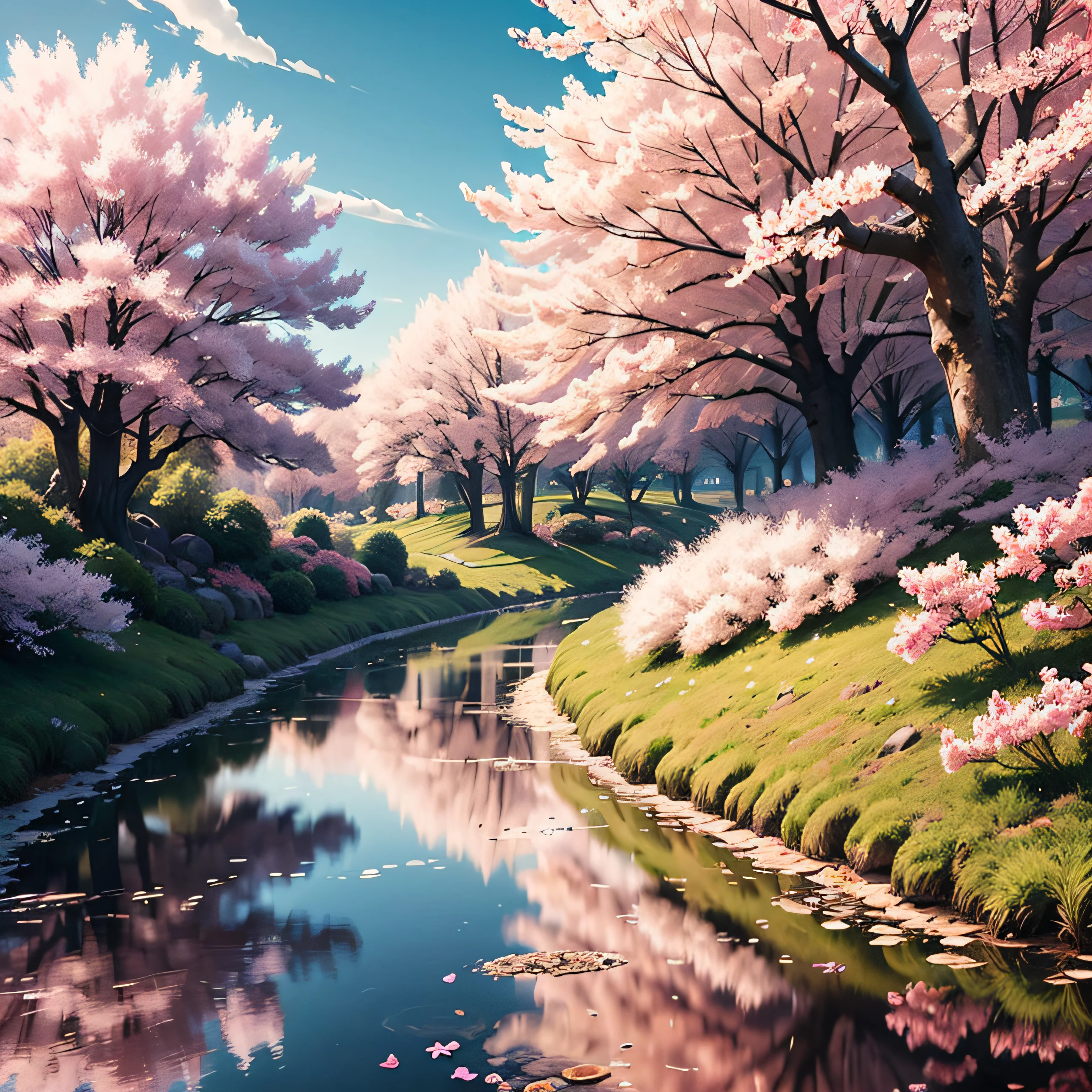 Cherry blossom scenery