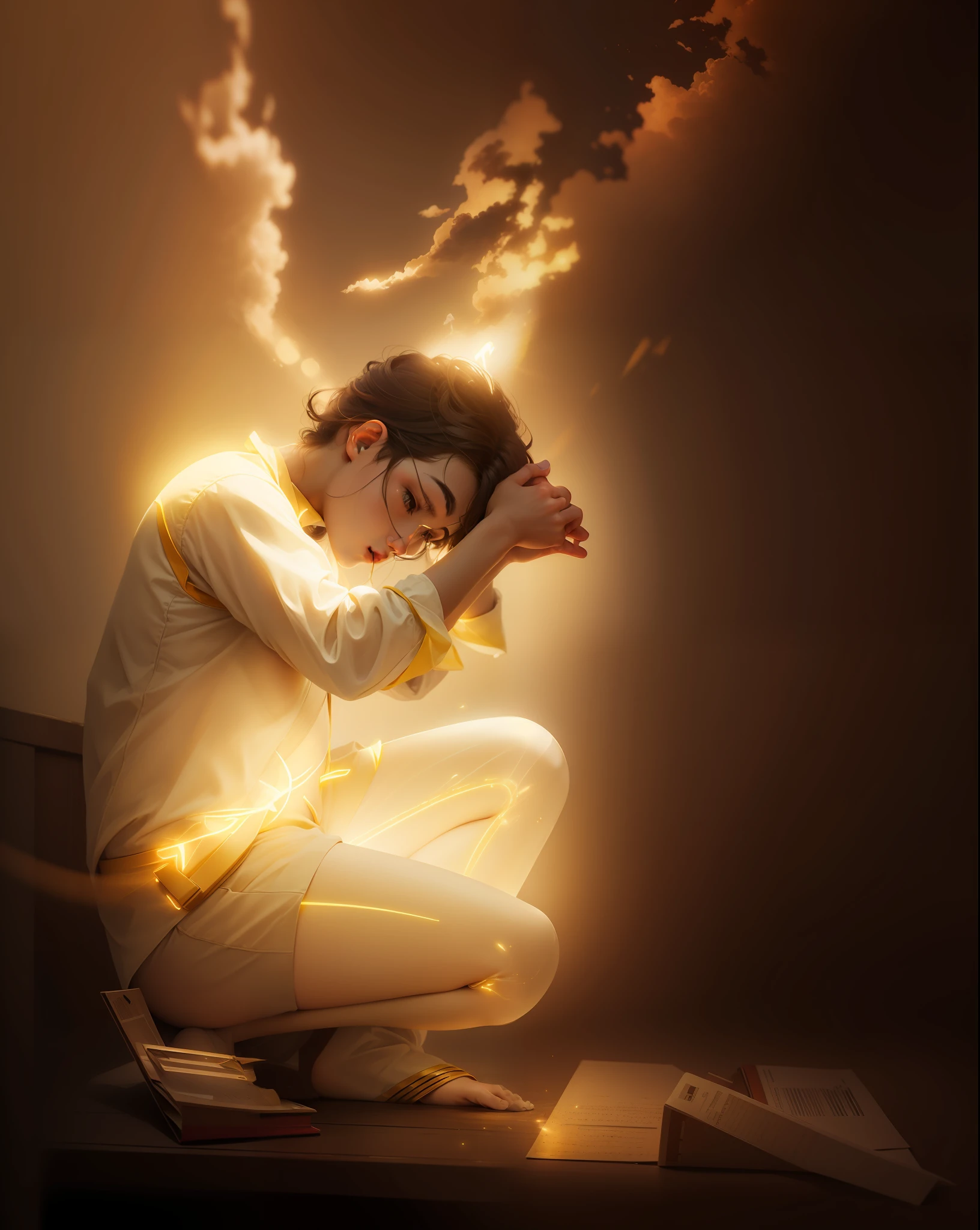Light glow effect,n