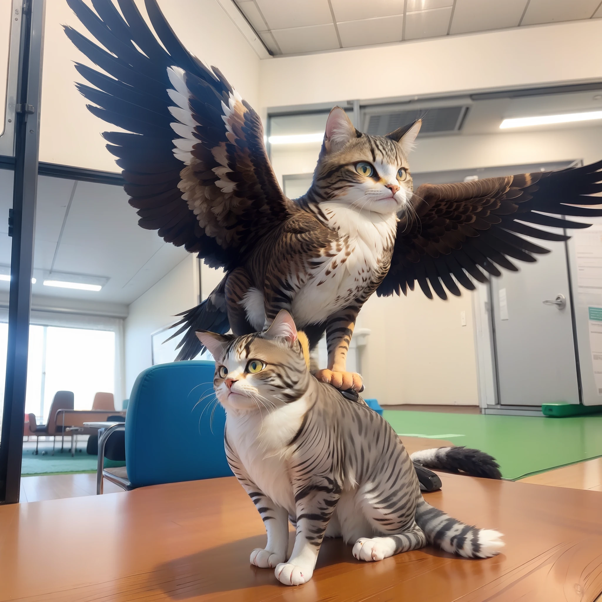 Eagle head cat