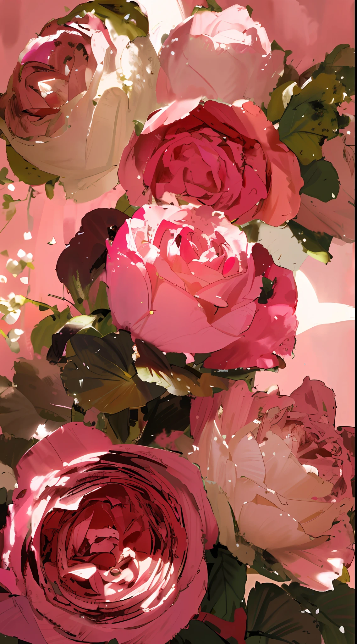 Pink roses grow in the garden, rose-brambles, rosa bonheurn, Incredibly beautiful, Rozen Maiden, rosette, light pink tonalities, pink rosa, stunningly beautiful, rose twining, elegant flowers, beautiful aesthetic, Unbelievably beautiful, Beautiful large flowers, Blushing, Rose, Beautiful flowers, a few roses, natural point rose'