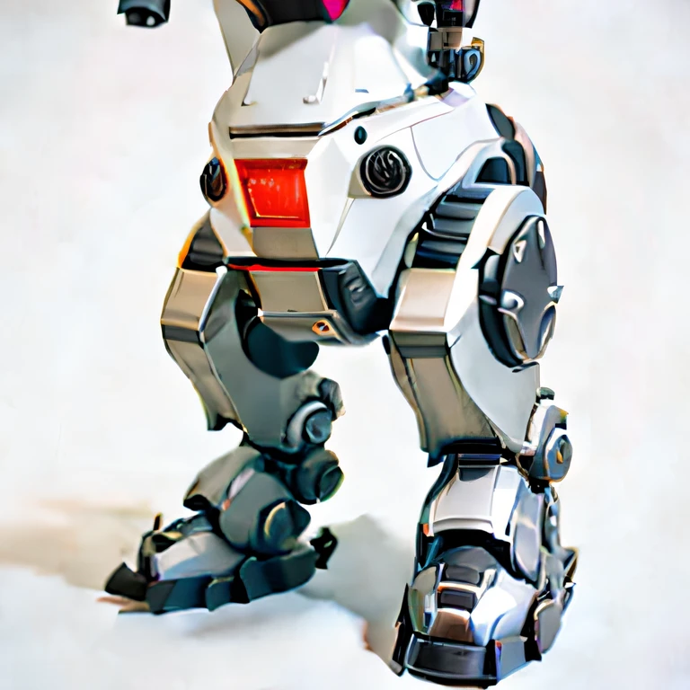 Cartoon bear with black nails and red bow, cow hoof feet, detailed legs looming over you, obsidian hooves, cloven feet and horns, Both legs have claw feet, Detailed legs, sleek dragon legs, robot dragon feet, detailed close foot shot, detailed foot shot, thick warframe legs, detailed robot dragon feet, small thighs