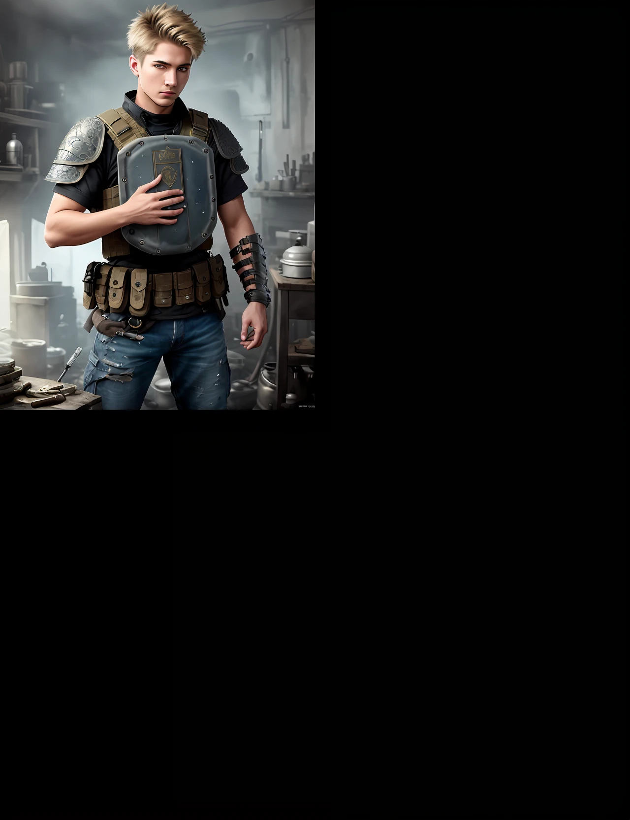 Future Style，Mechanical clothing，Engineer modeling，War style，Useability，Tough guy