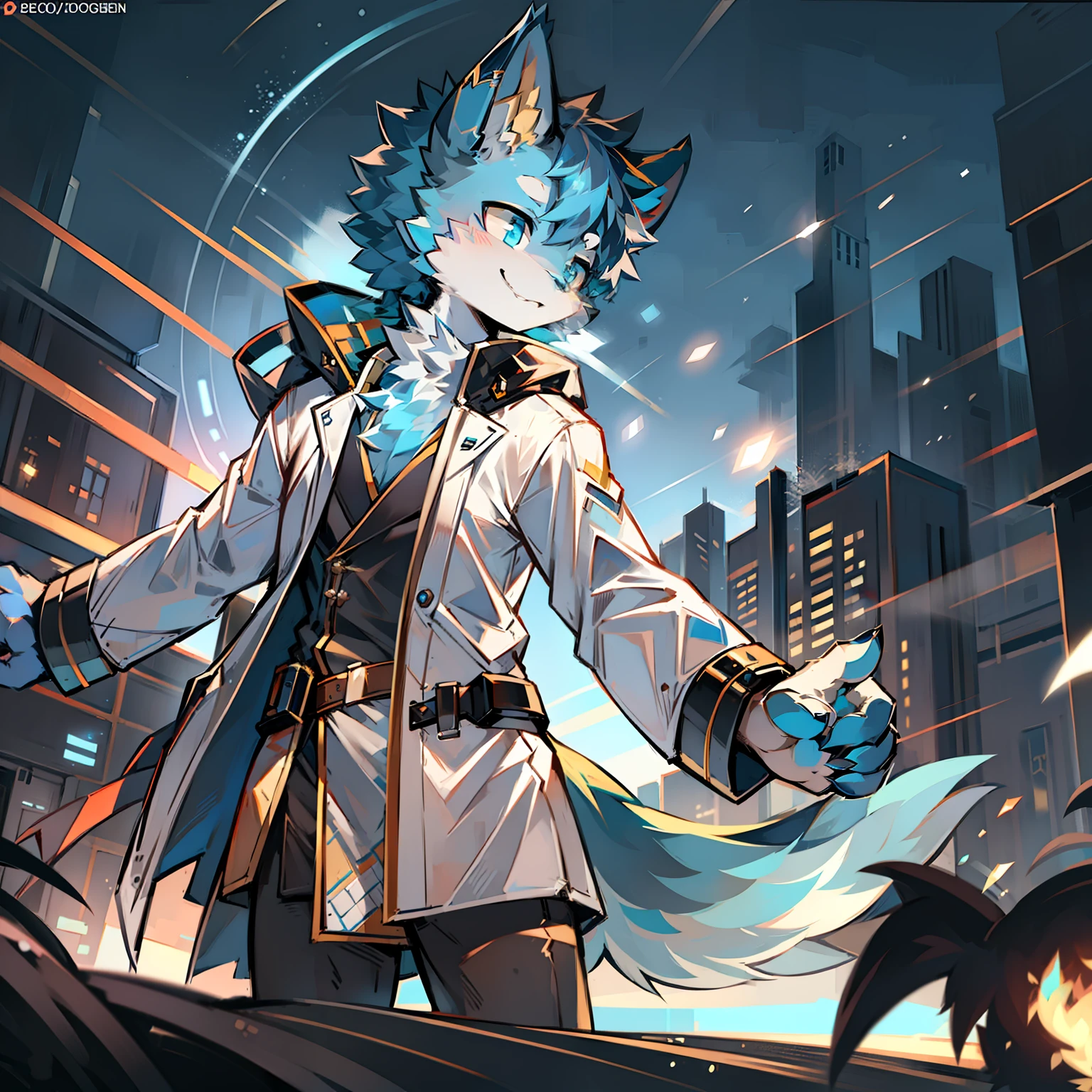 Cybermetropolis，Thunder，drifting snow，Male blue cat，Chinese trench coat，Quantum ghost，firmament，shoun，Single-image charts