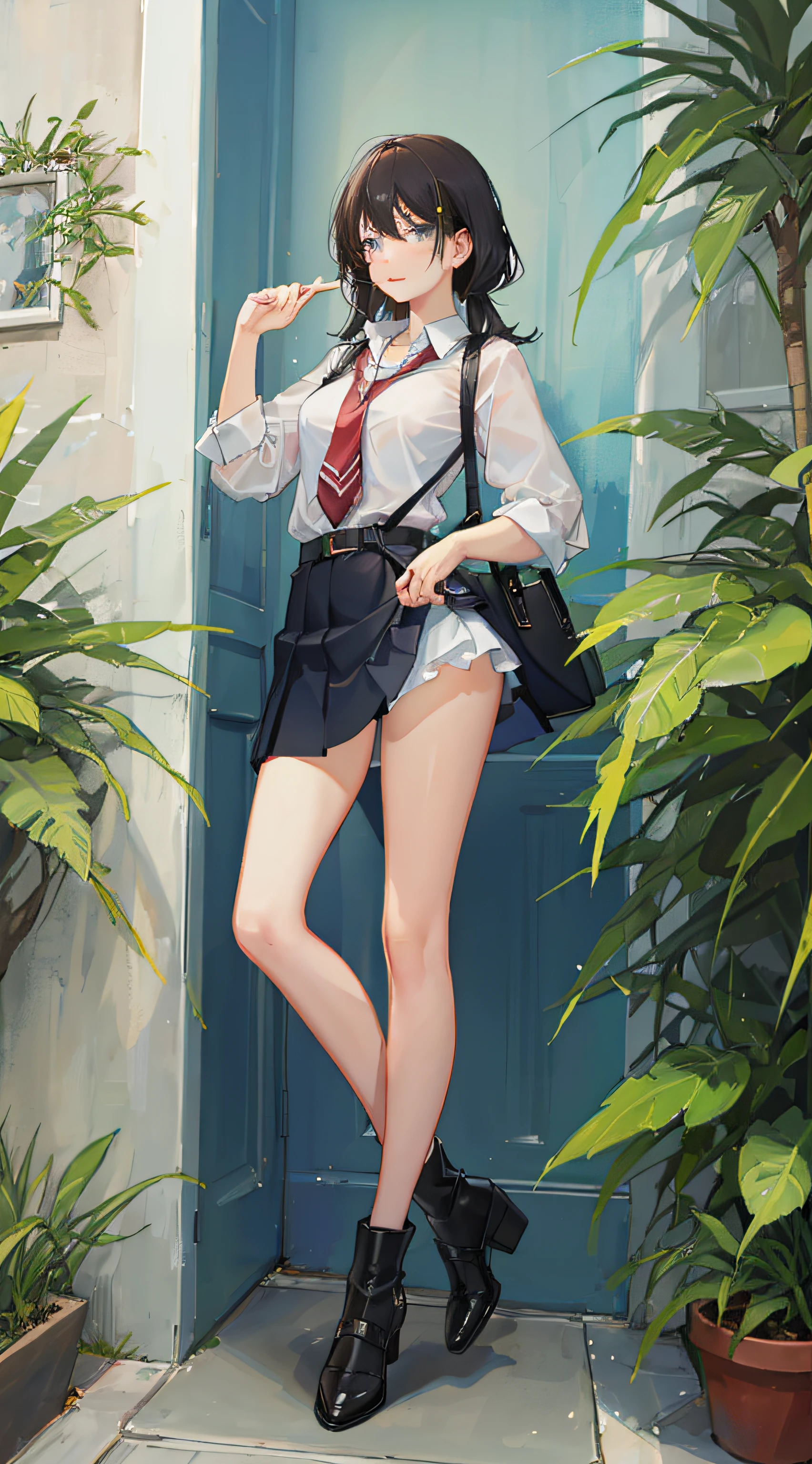 ((Miniskirt)),Expose panties
