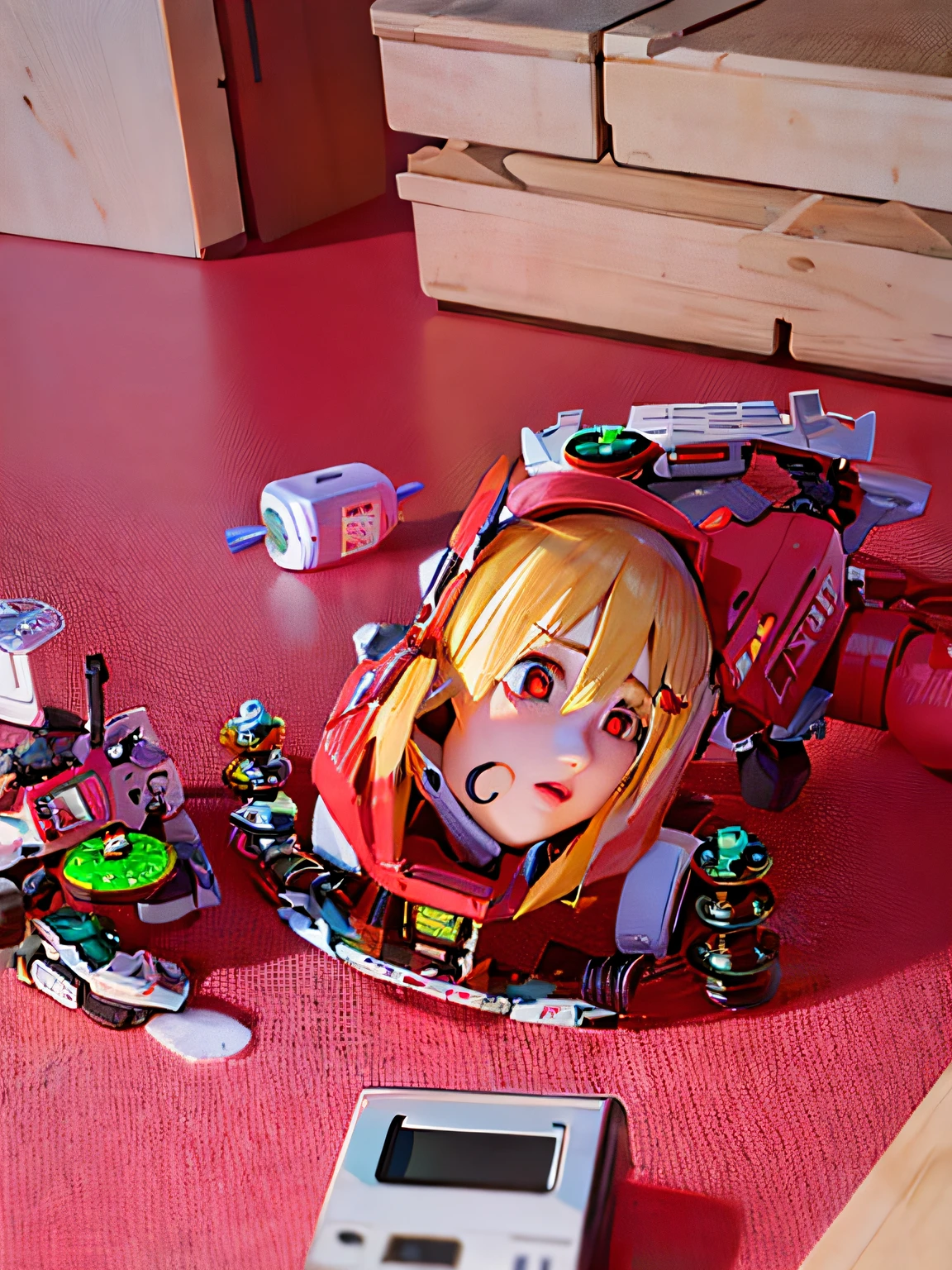 3Drenderingof，toy model