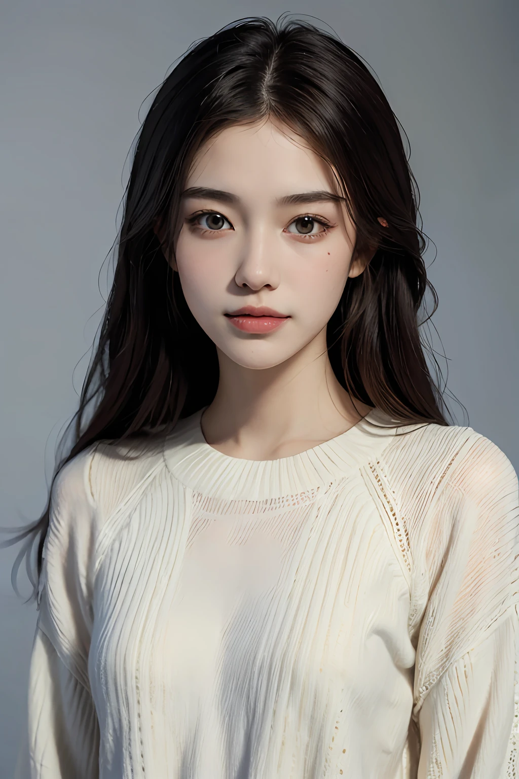 Pure,ssmile,high detal,high qulity,Kizi,tall nose bridge,Side Body,Raised sexy,Bright eyes,Small mouth,(the detail:1.1+textureskin:1.2)
