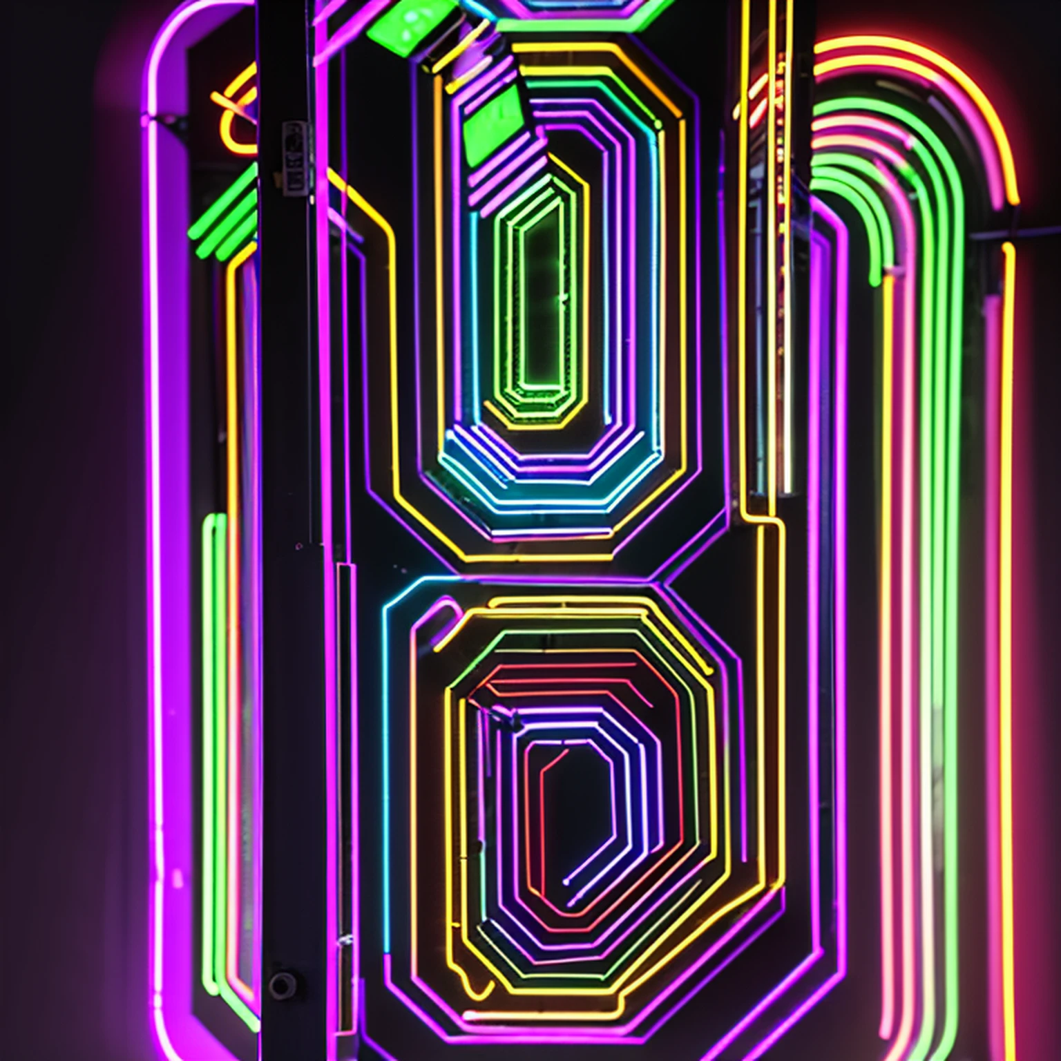 Neon letter I ,Green and purple lights on a black background, Neon letter three online, The letter I , The letter I, stylized neon, made of neon light, neon art style, Artificial neon signs, Neon art, Neon signs, neon lights sign, Neon electronic signage, Neon and add, Bright neon signage, Colorful neon signs, colored neons