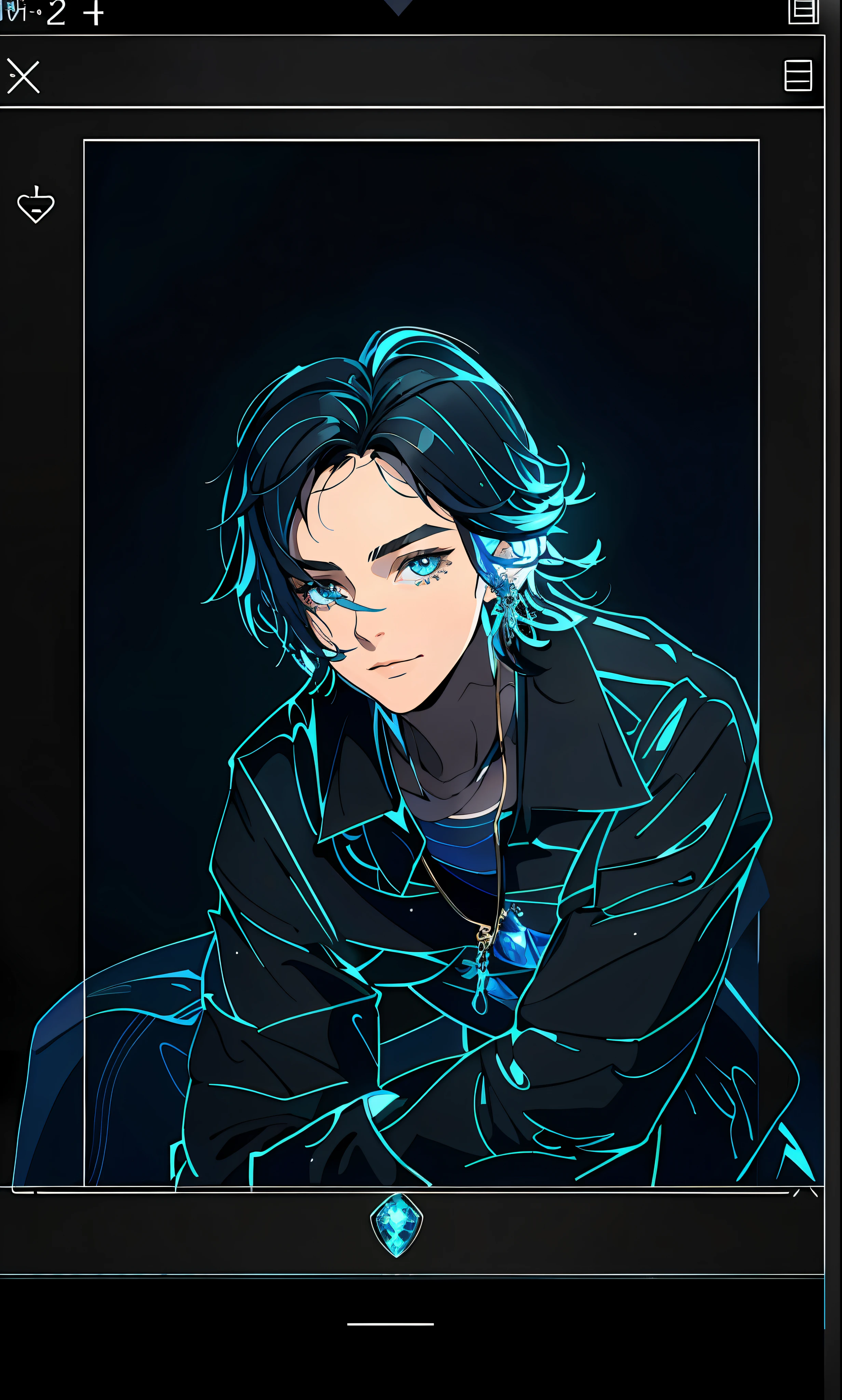 masterpiece,best quality,(1boy),(Short black hair, wearing blue clothes, exquisite clothing),beautiful detailed face,beautiful detailed clavicle,finely detail,refined rendering,beautiful detailed eyes,extremely detailed CG unity
8k wallpaper,Ultra-detailed, very precise detailed,best quality,Amazing, exquisite details, animated cg, superb lighting, best lighting, extremely delicate and beautiful, amazing,illustration