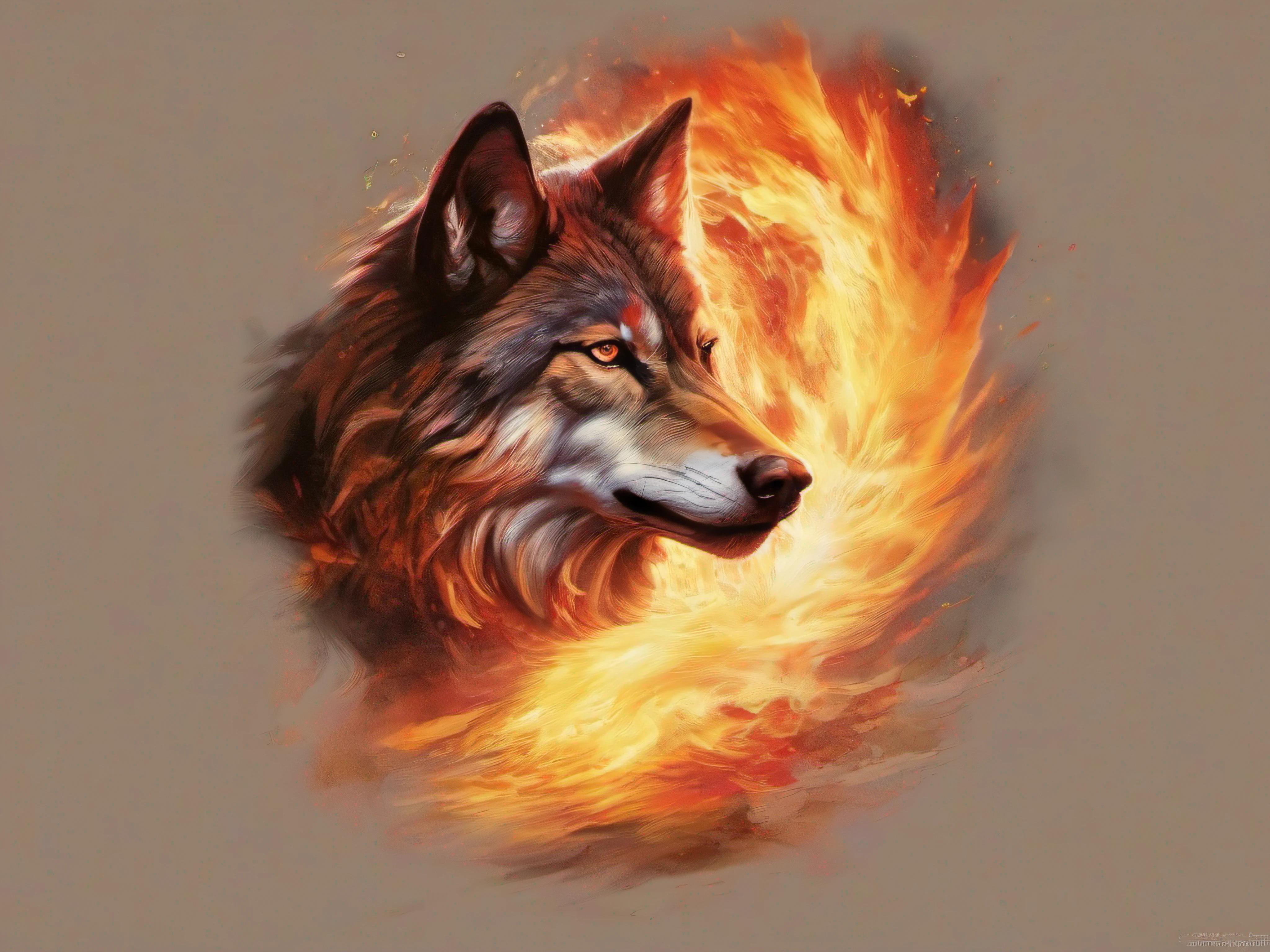 fire wolf