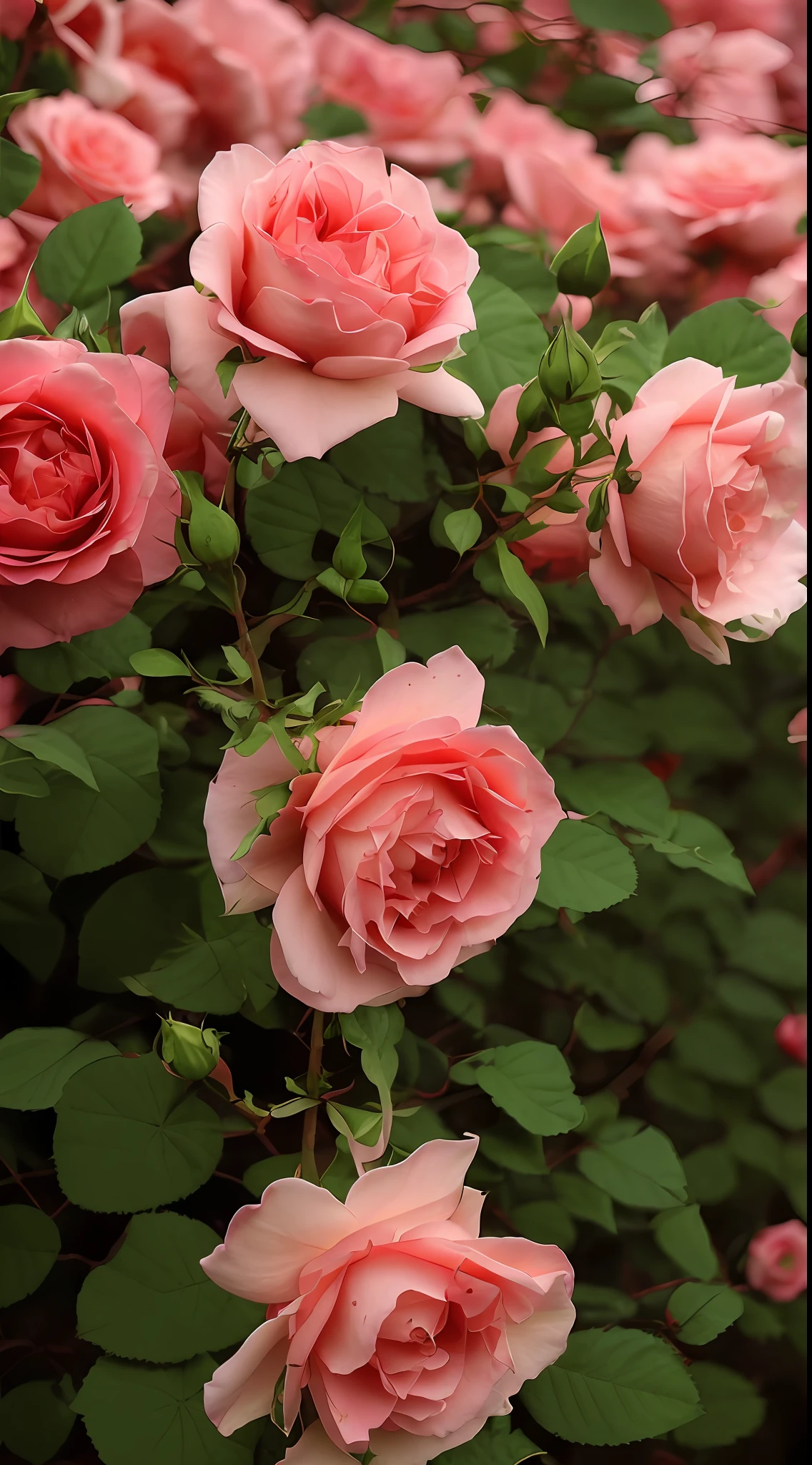 There are three roses that grow in the bush, rose-brambles, rosa bonheurn, rose twining, Rozen Maiden, Rose, heavily ornamental, small red roses, highly ornamental, natural point rose', rosette, Incredibly beautiful, rich deep pink, Red roses, a few roses, Amazing beauty, rosses, stunningly beautiful, beautifully