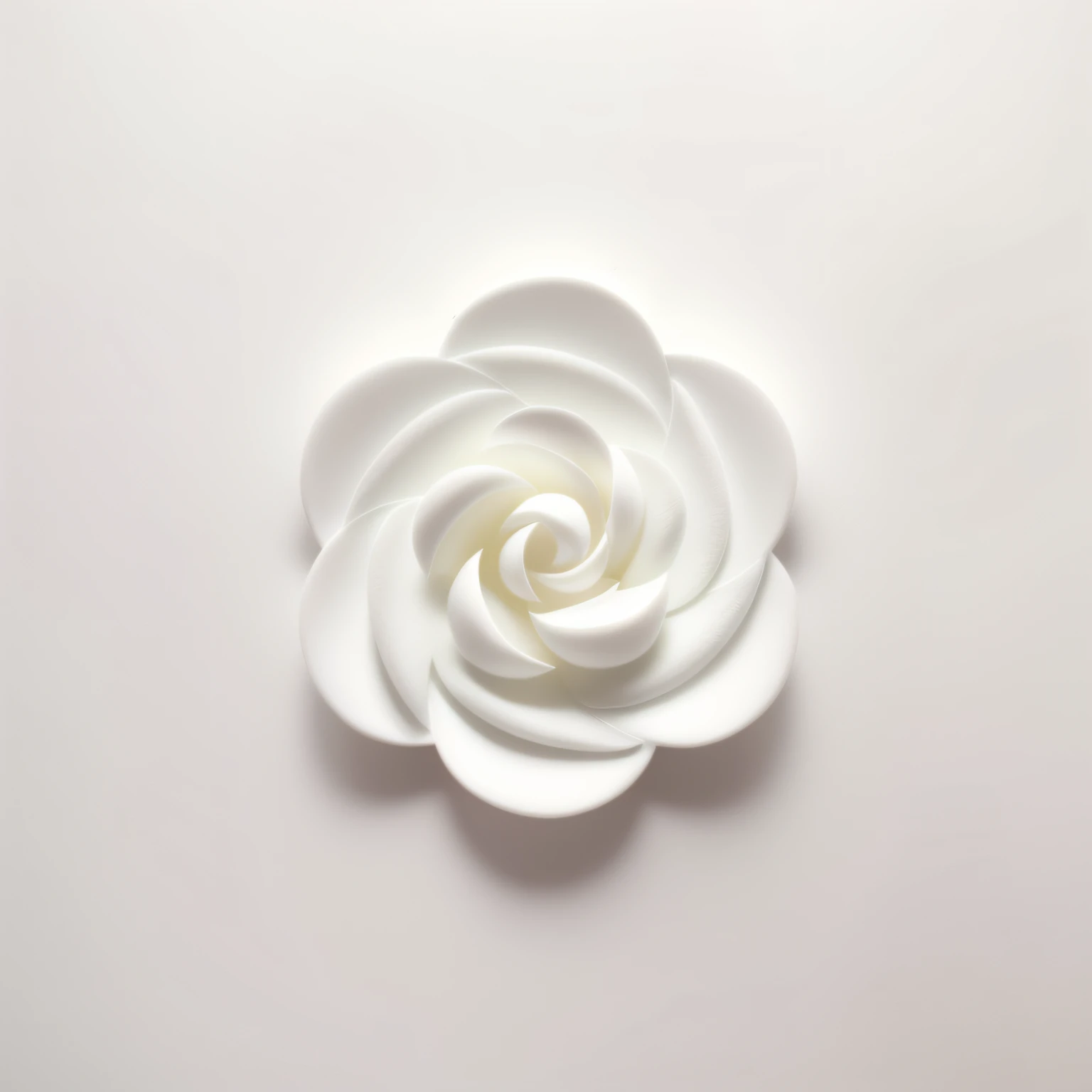 White relief effect on white surface,made of glazed, White porcelain skin