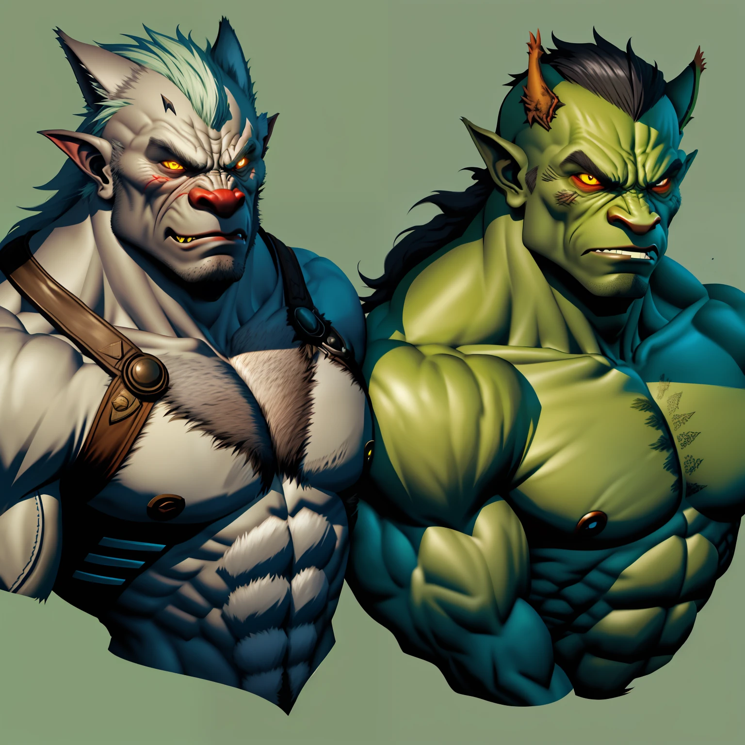Wolf orcs