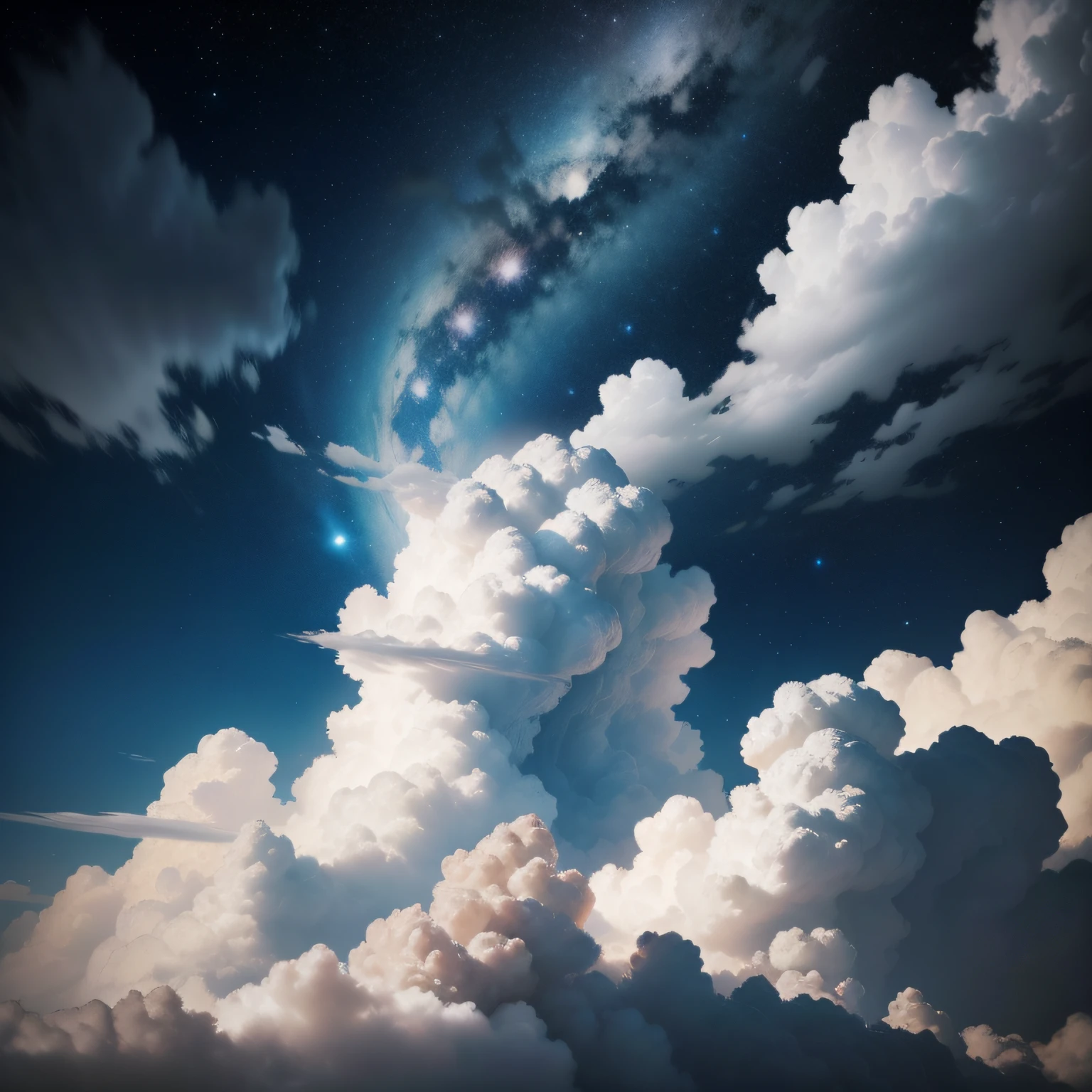 Half of the cloud,Half the star