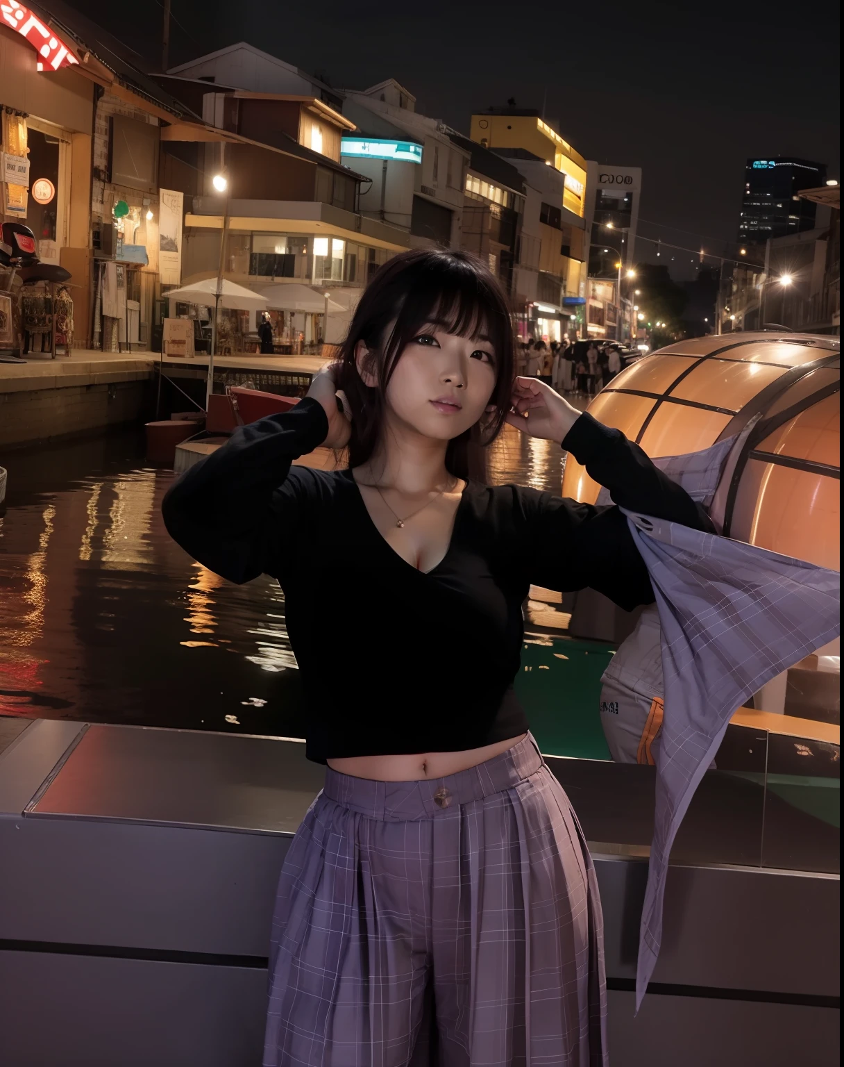 1 wanitaa,Hinata hyugaa,big oppai,realistic,detail hd,70 mm lens