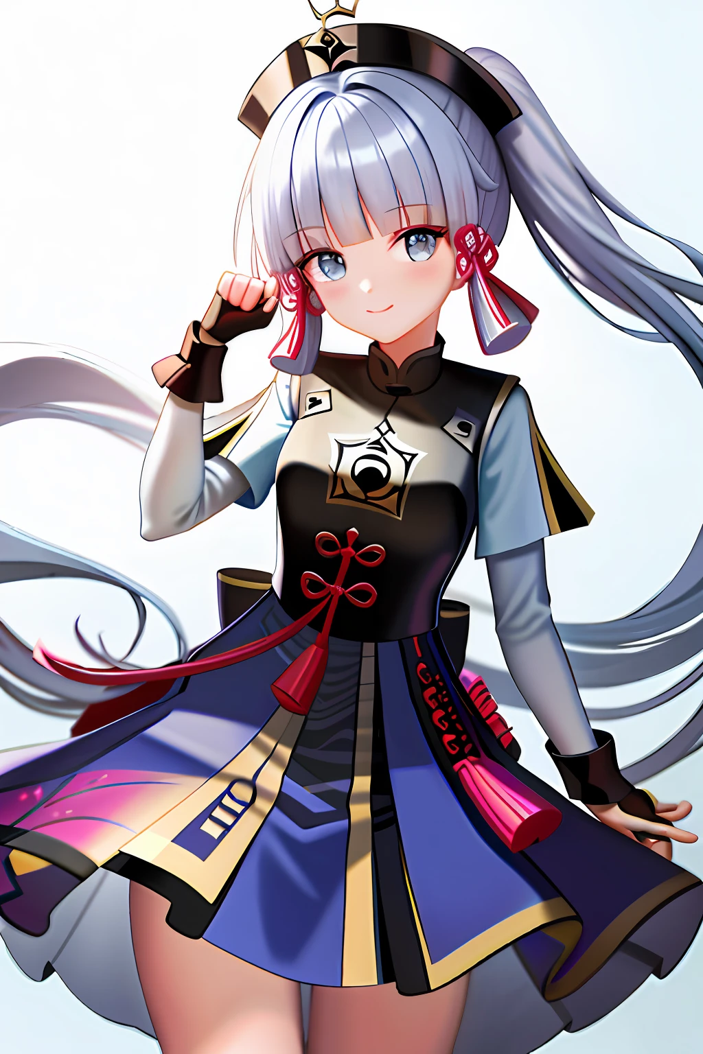 tmasterpiece,A high resolution,best qualtiy,1girl solo,Hu Tao,ssmile,komono